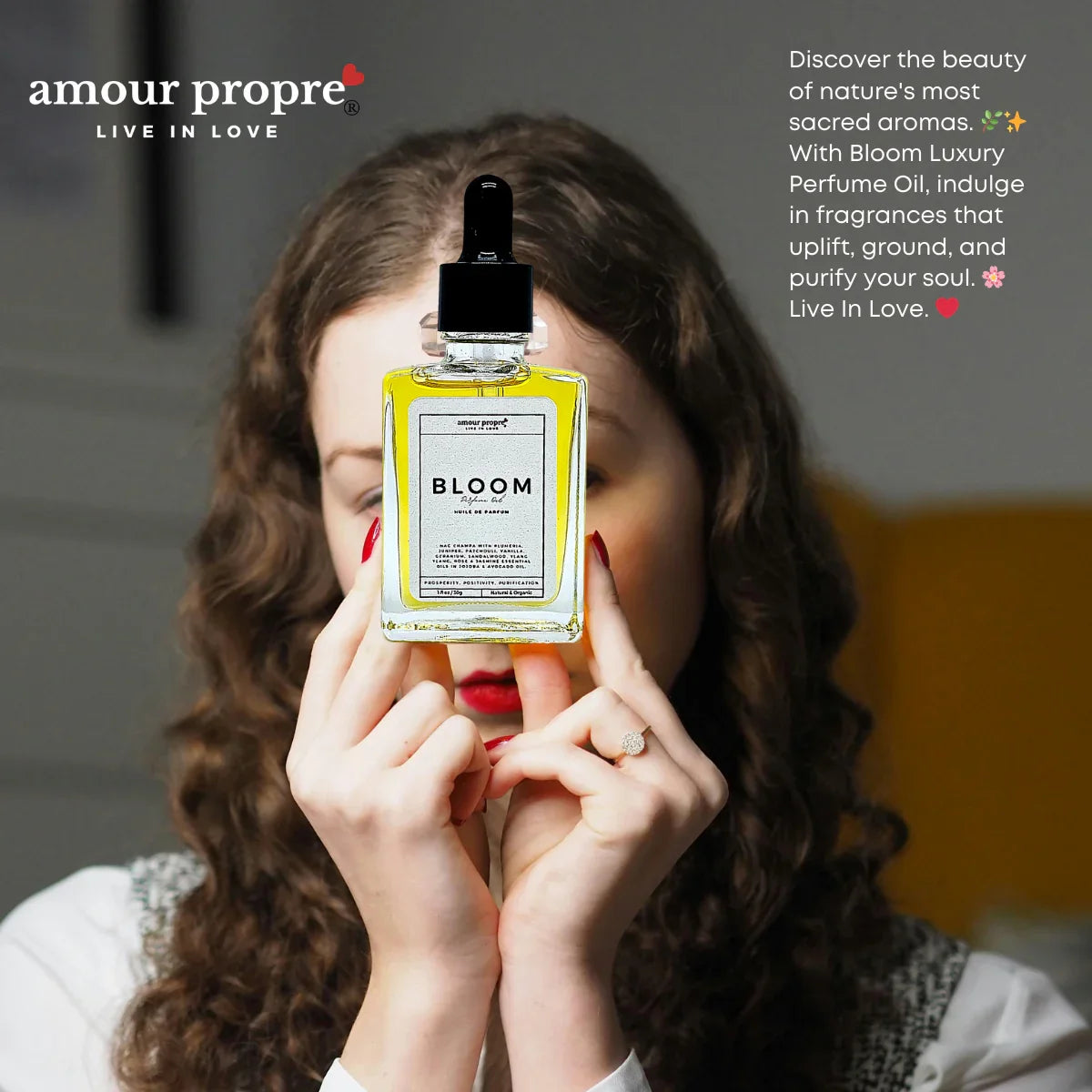 Amour Propre® Bloom Luxury Oil Perfume - huile de parfum