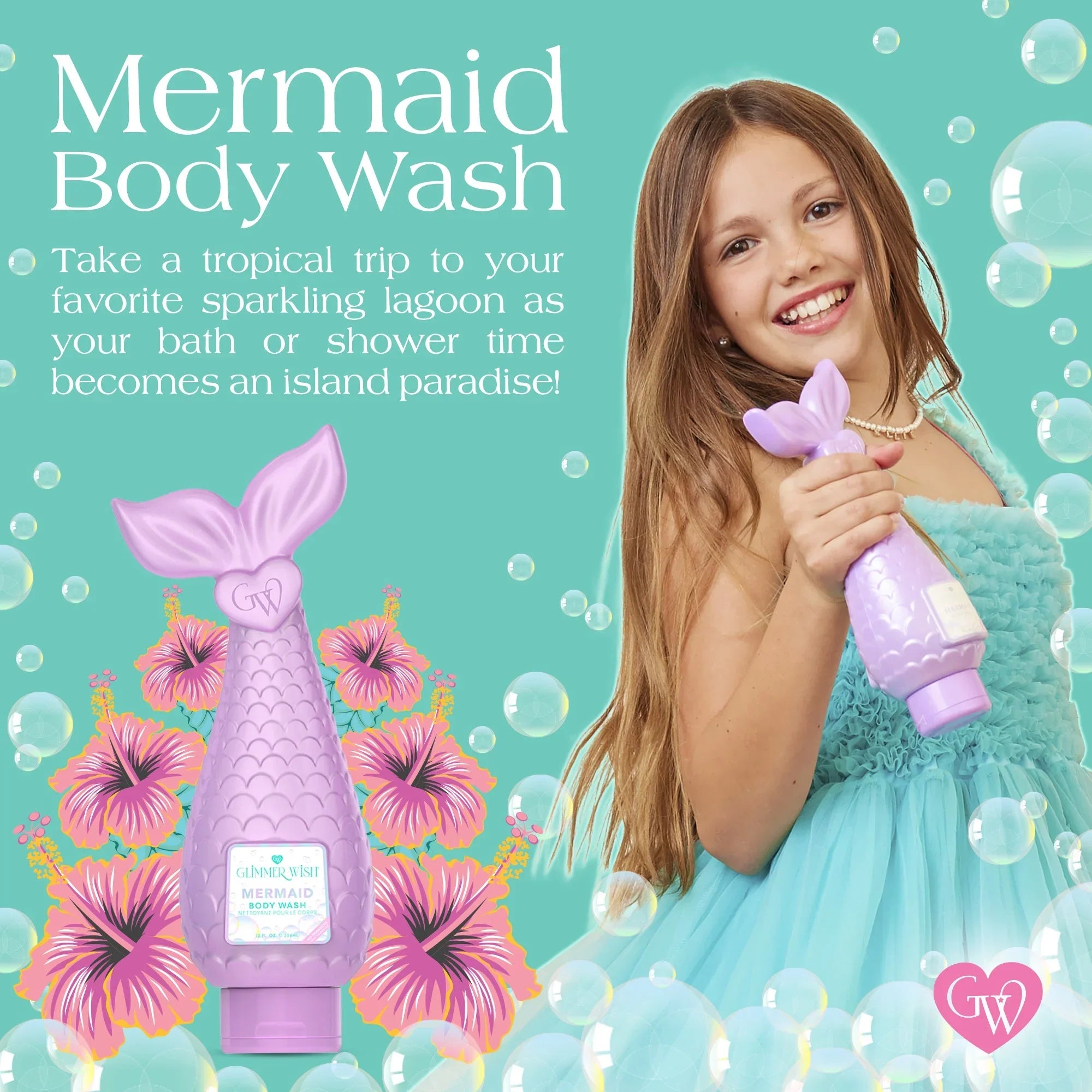 Glimmer Wish Mermaid Body Wash
