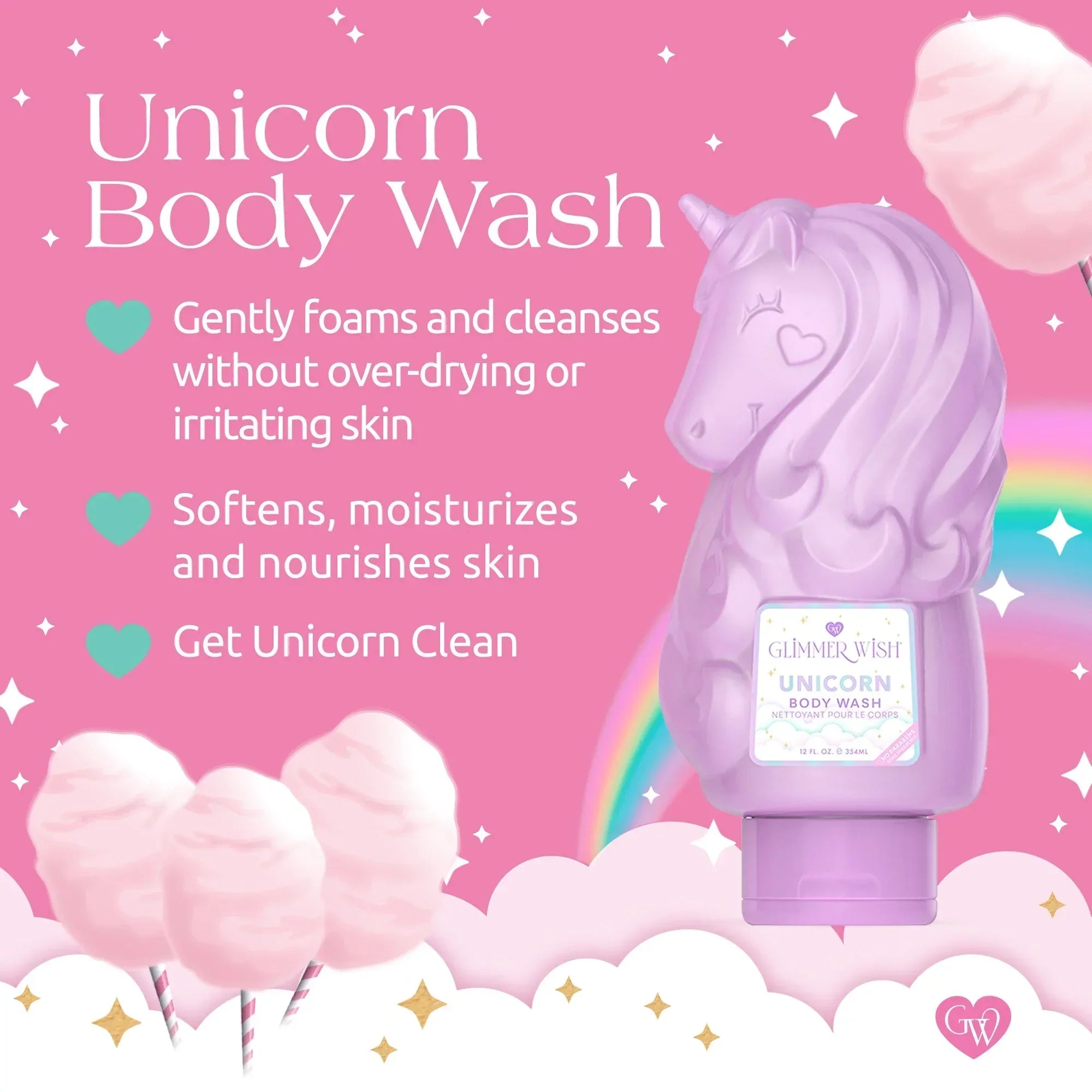 Glimmer Wish Unicorn Body Wash