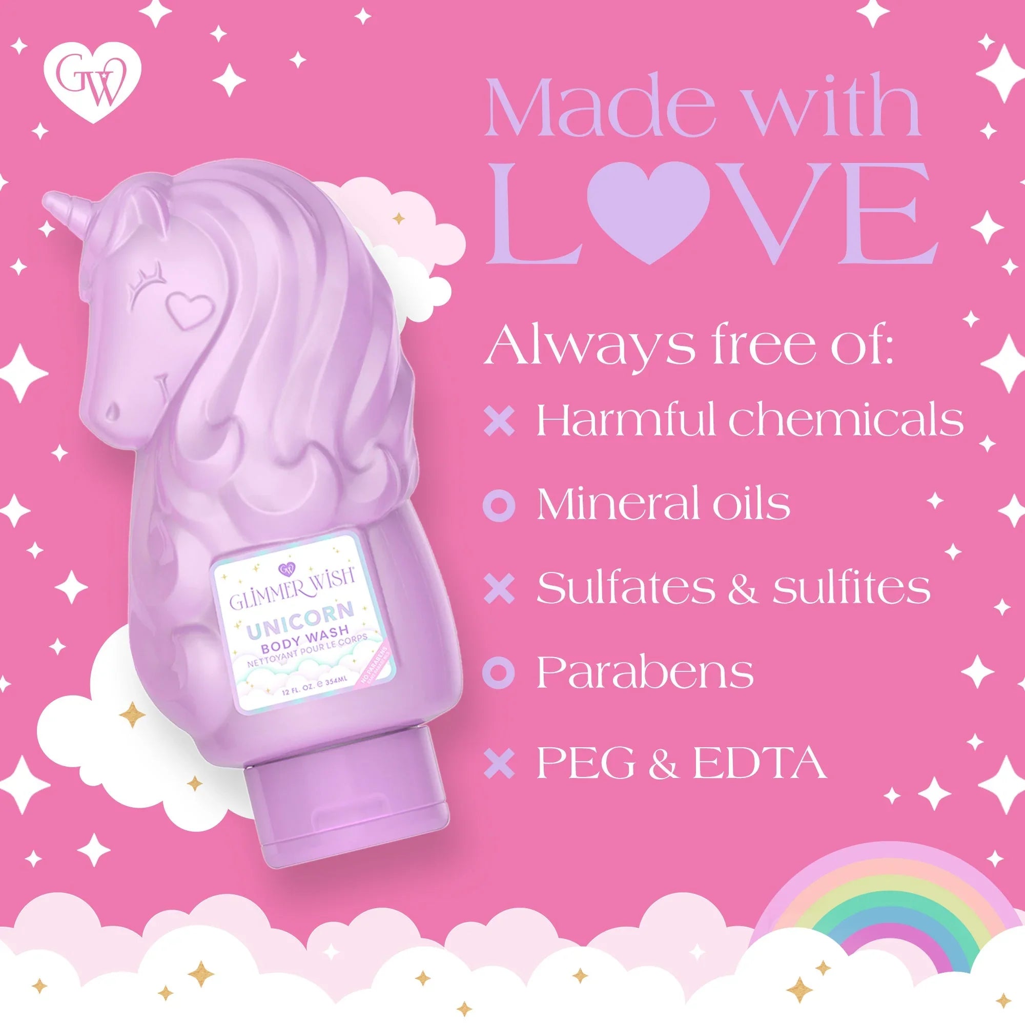 Glimmer Wish Unicorn Body Wash