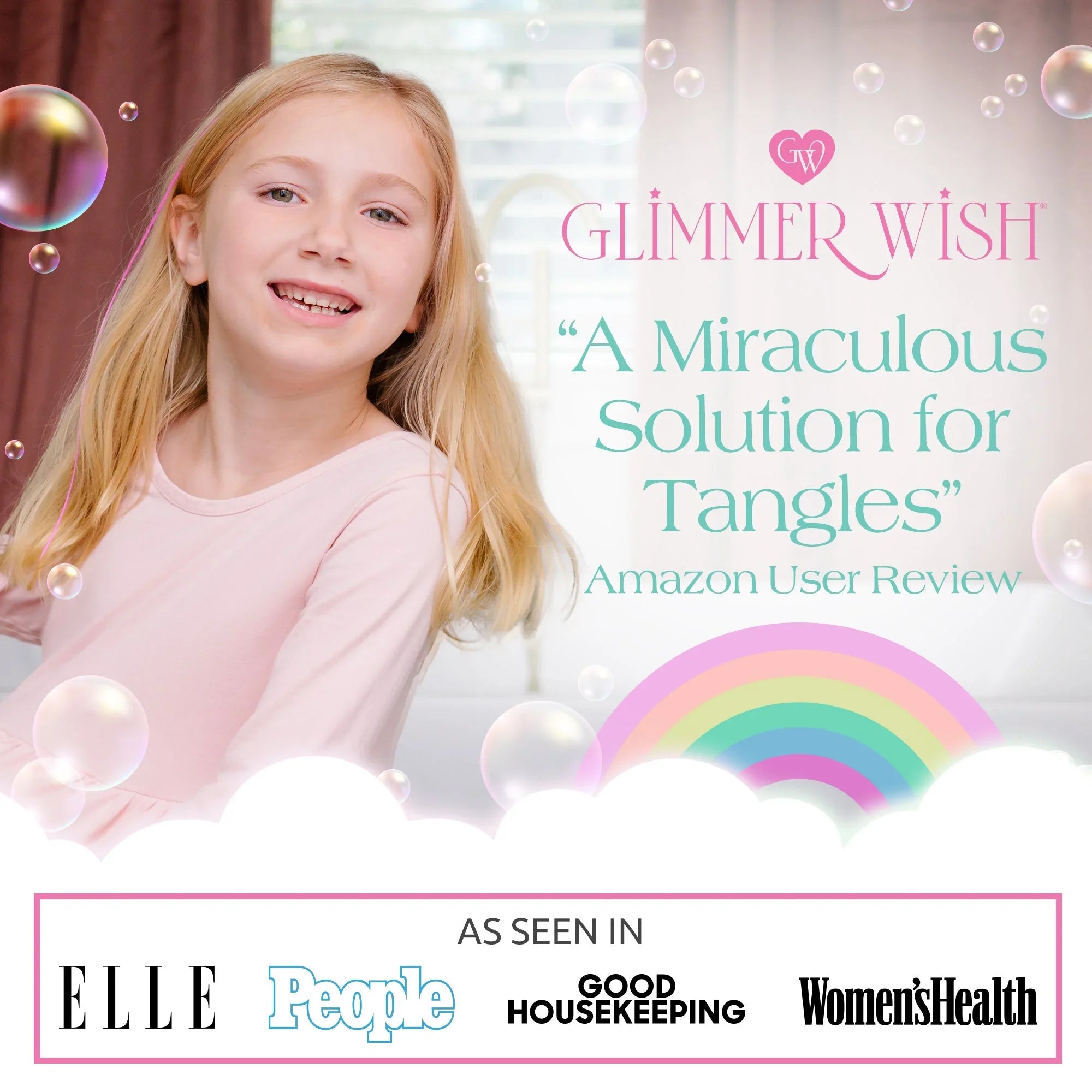 Glimmer Wish Mermaid Hair Detangling Mist