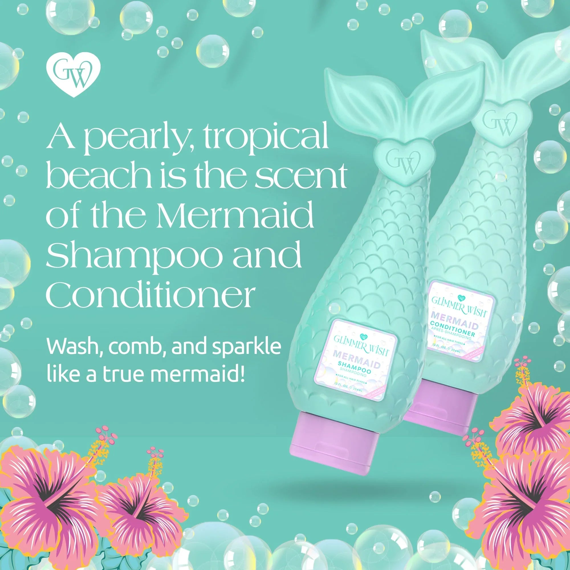 Glimmer Wish Mermaid Hair Care Duo