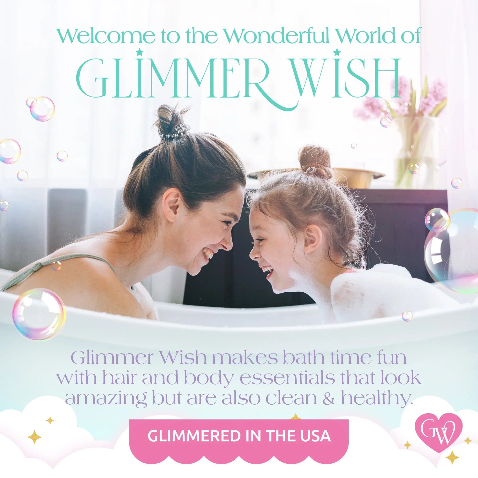 Glimmer Wish Unicorn Detangling Hair Brush