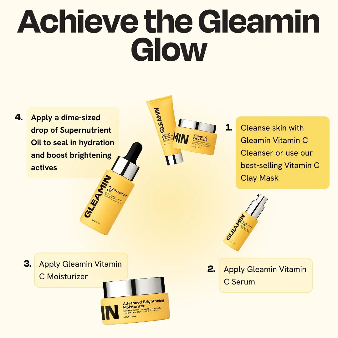 Gleamin Jumbo Vitamin C Clay Mask