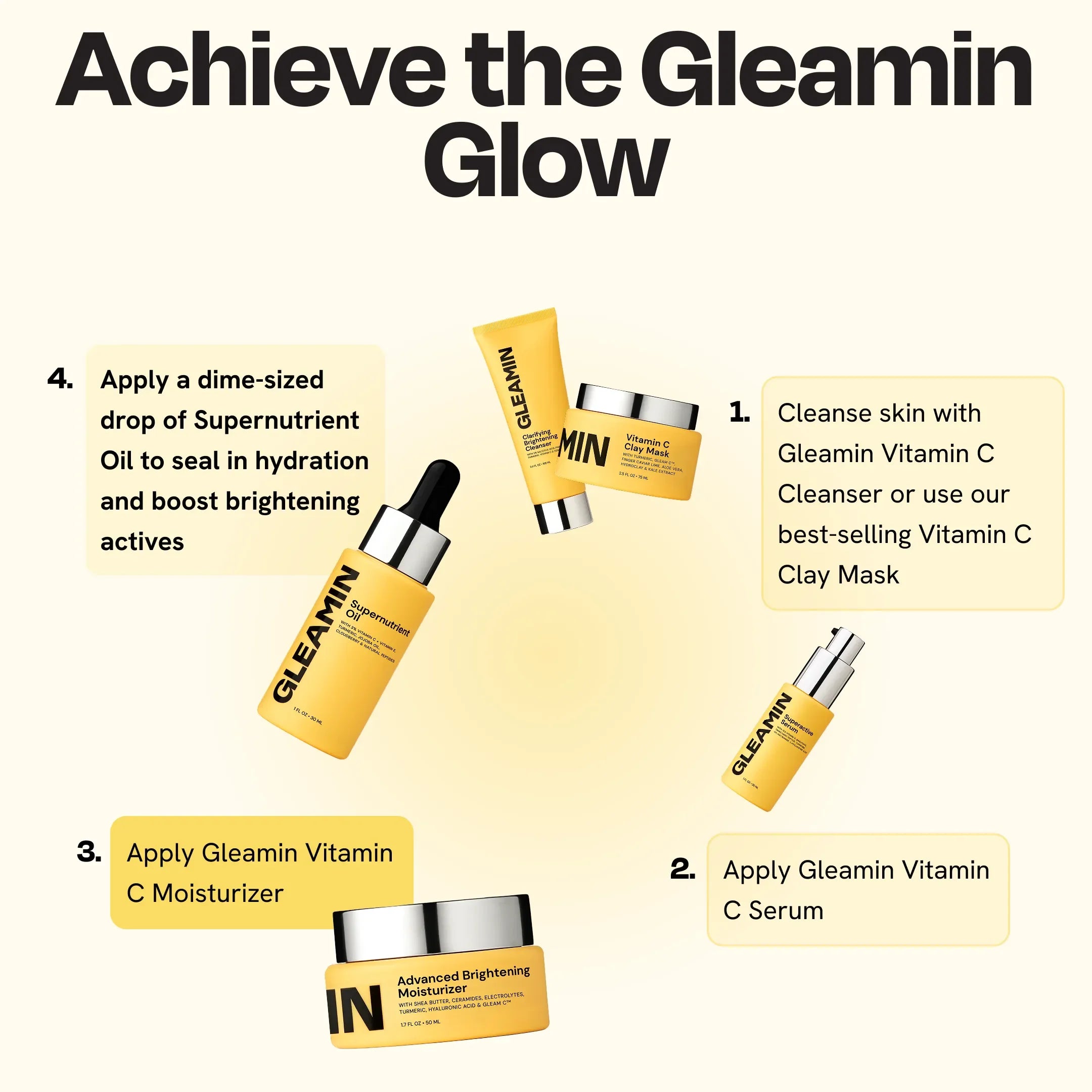 Gleamin Advanced Brightening Moisturizer