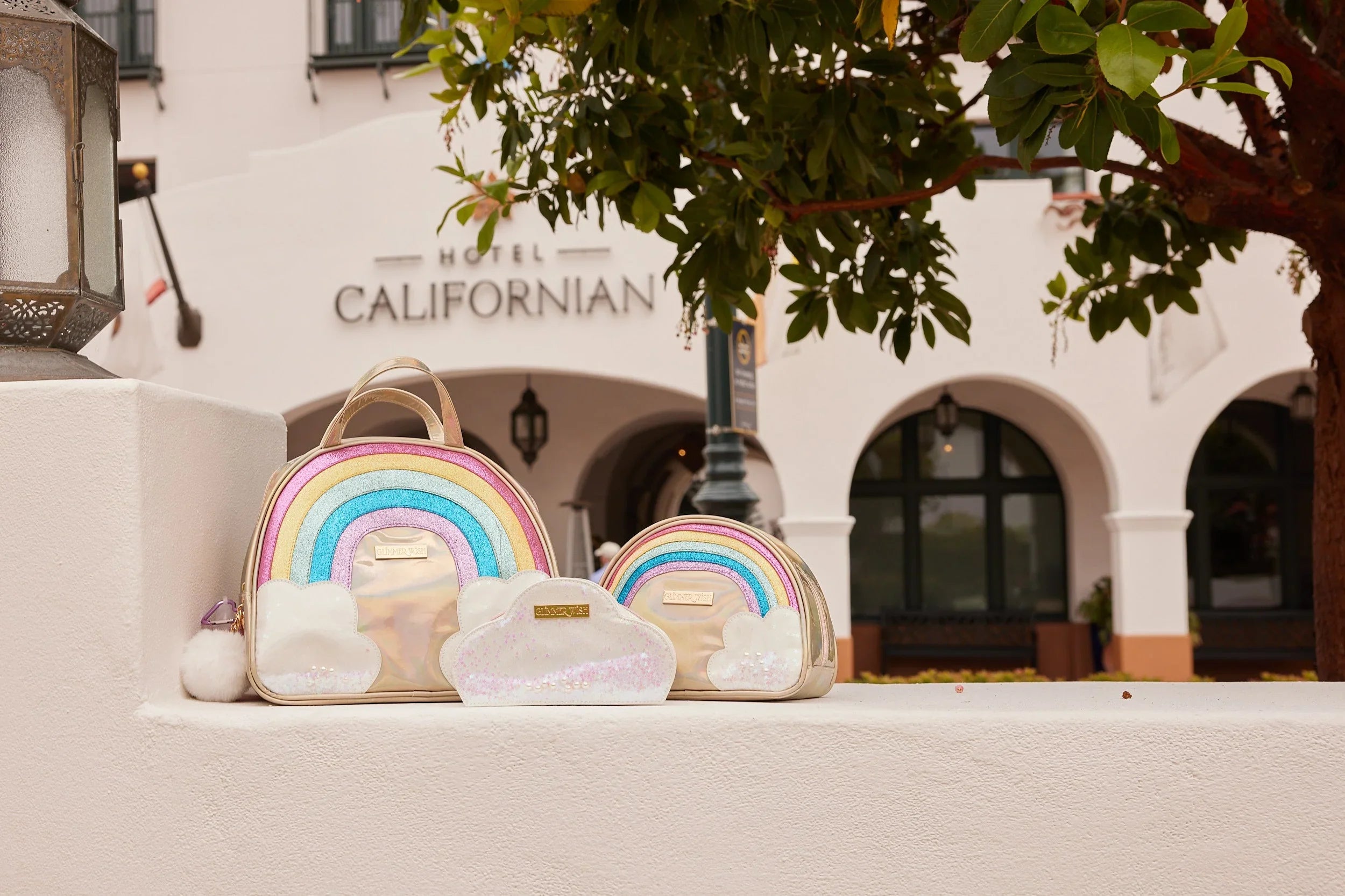 Glimmer Wish Unicorn Rainbow Travel Luggage Set