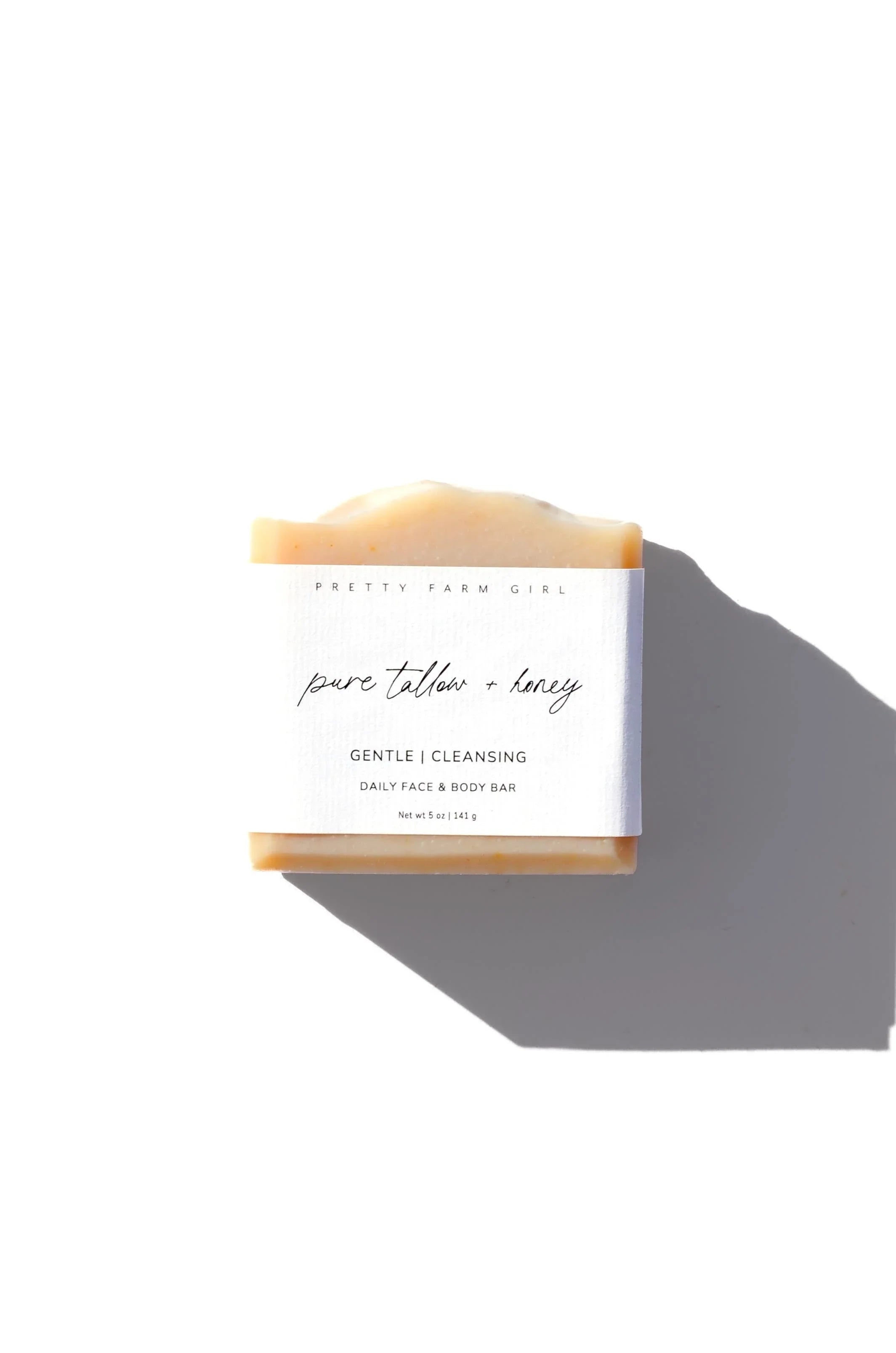 Pretty farm girl Fragrance Free Handmade Tallow + Goat Milk Soap Bar Trio