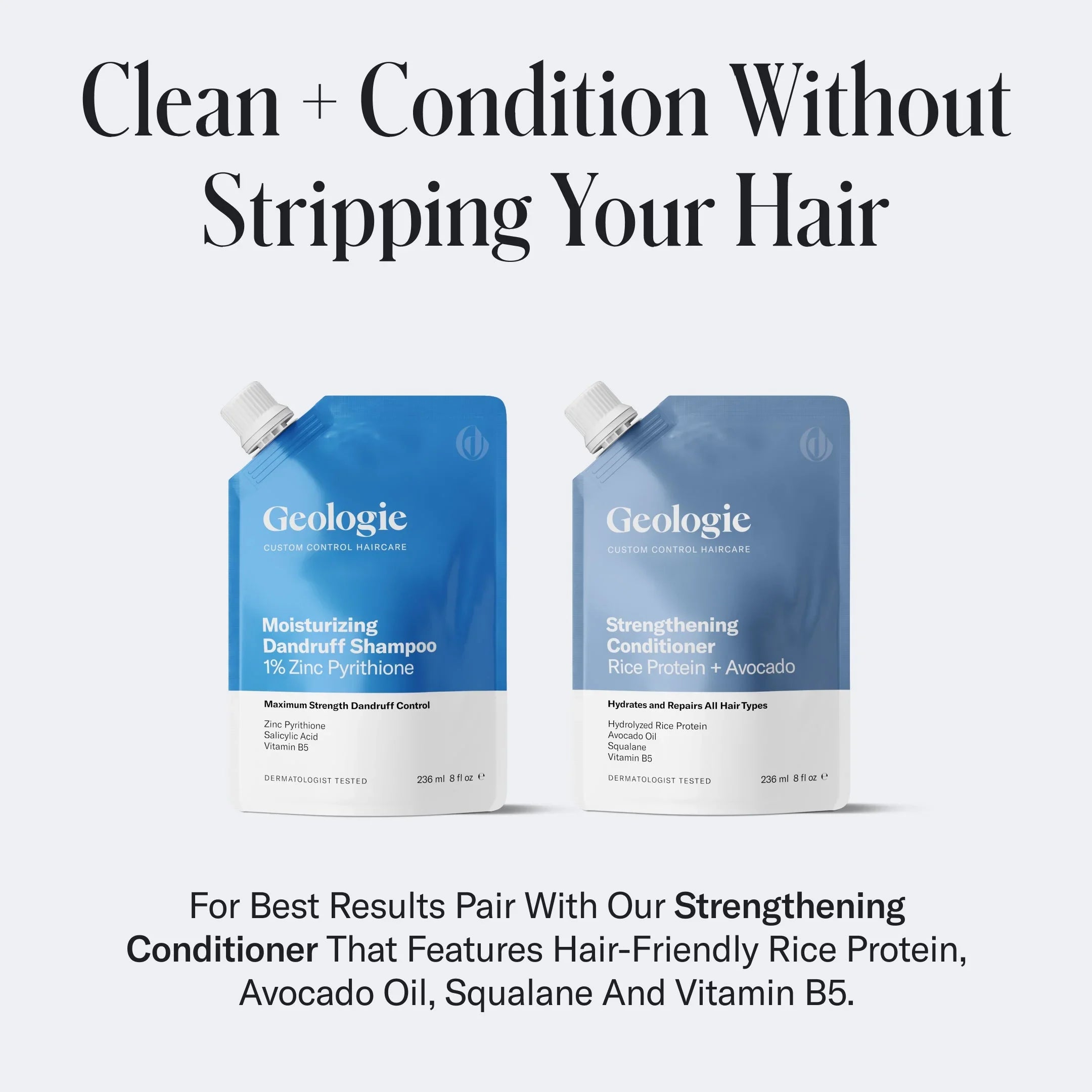 Geologie Moisturizing Dandruff Shampoo
