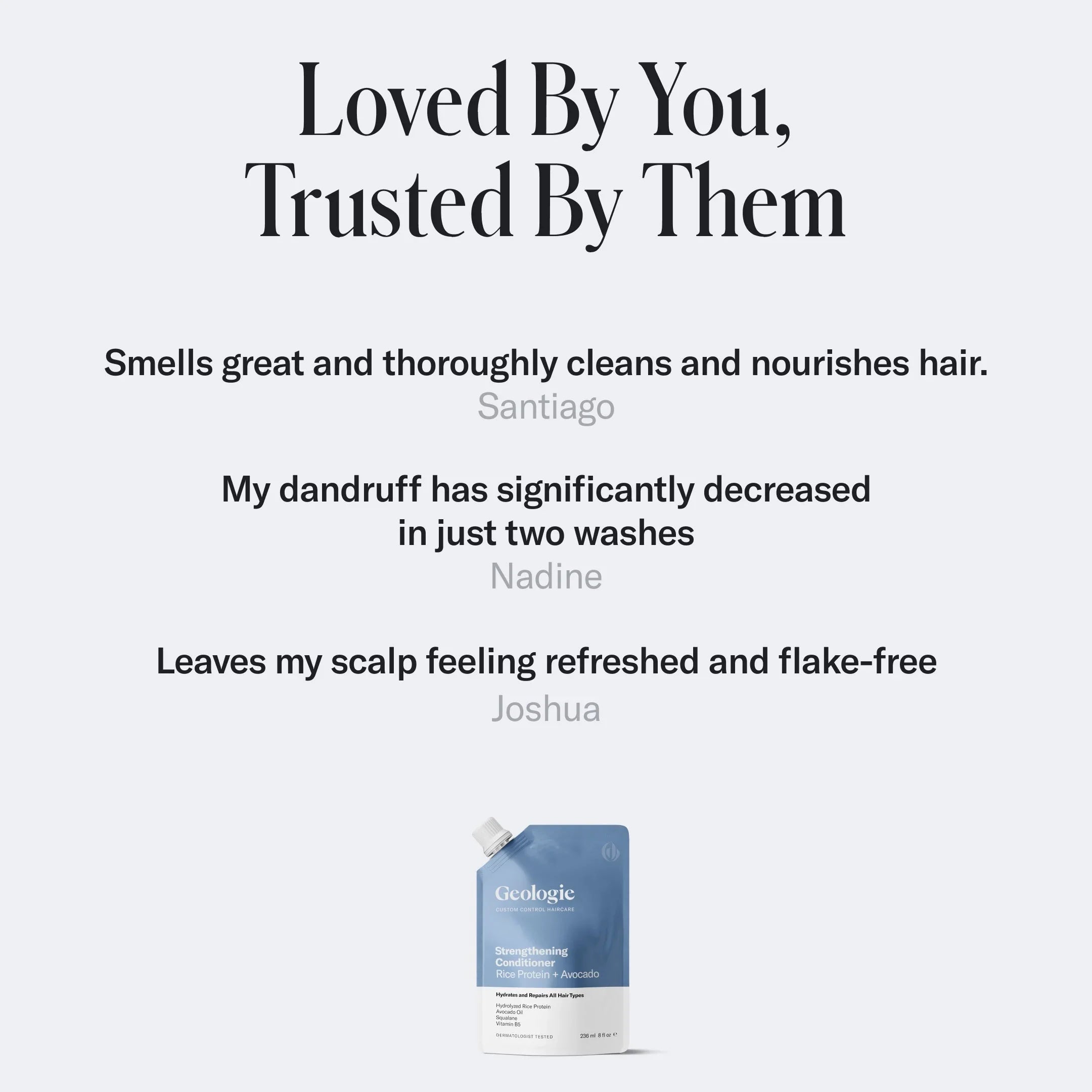 Geologie Moisturizing Dandruff Shampoo