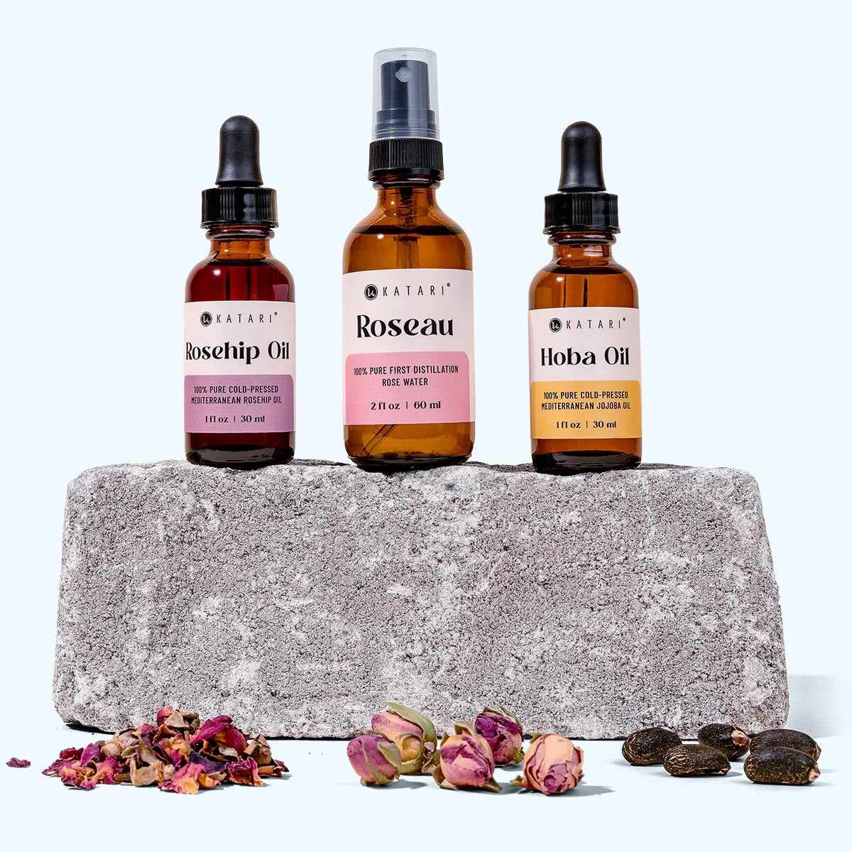 Katari Beauty Travel Kits – 4 Travel Rituals for Face & Hair