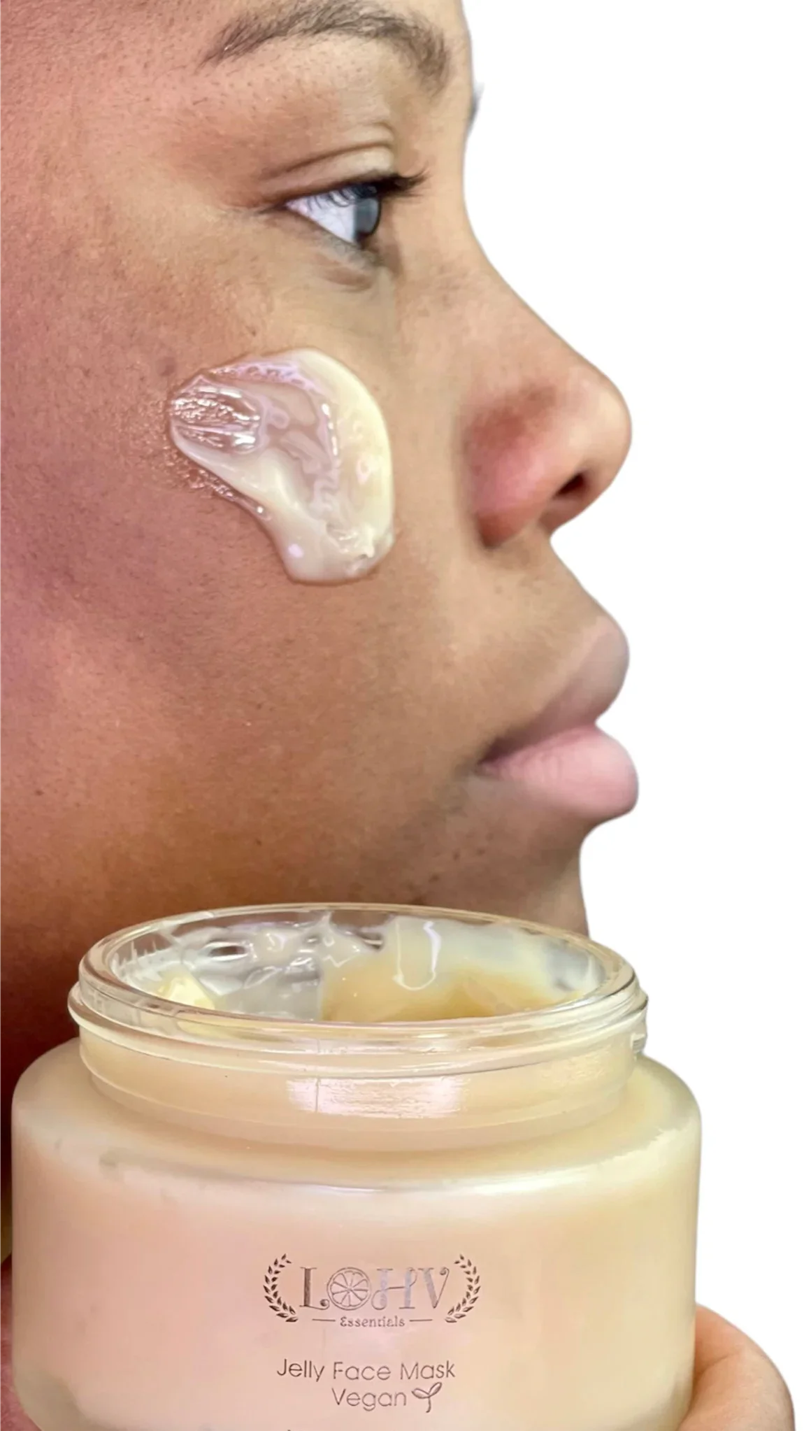 LOHV ESSENTIALS PREMIUM 100% VEGAN Rejuvenating JELLY FACE MASK