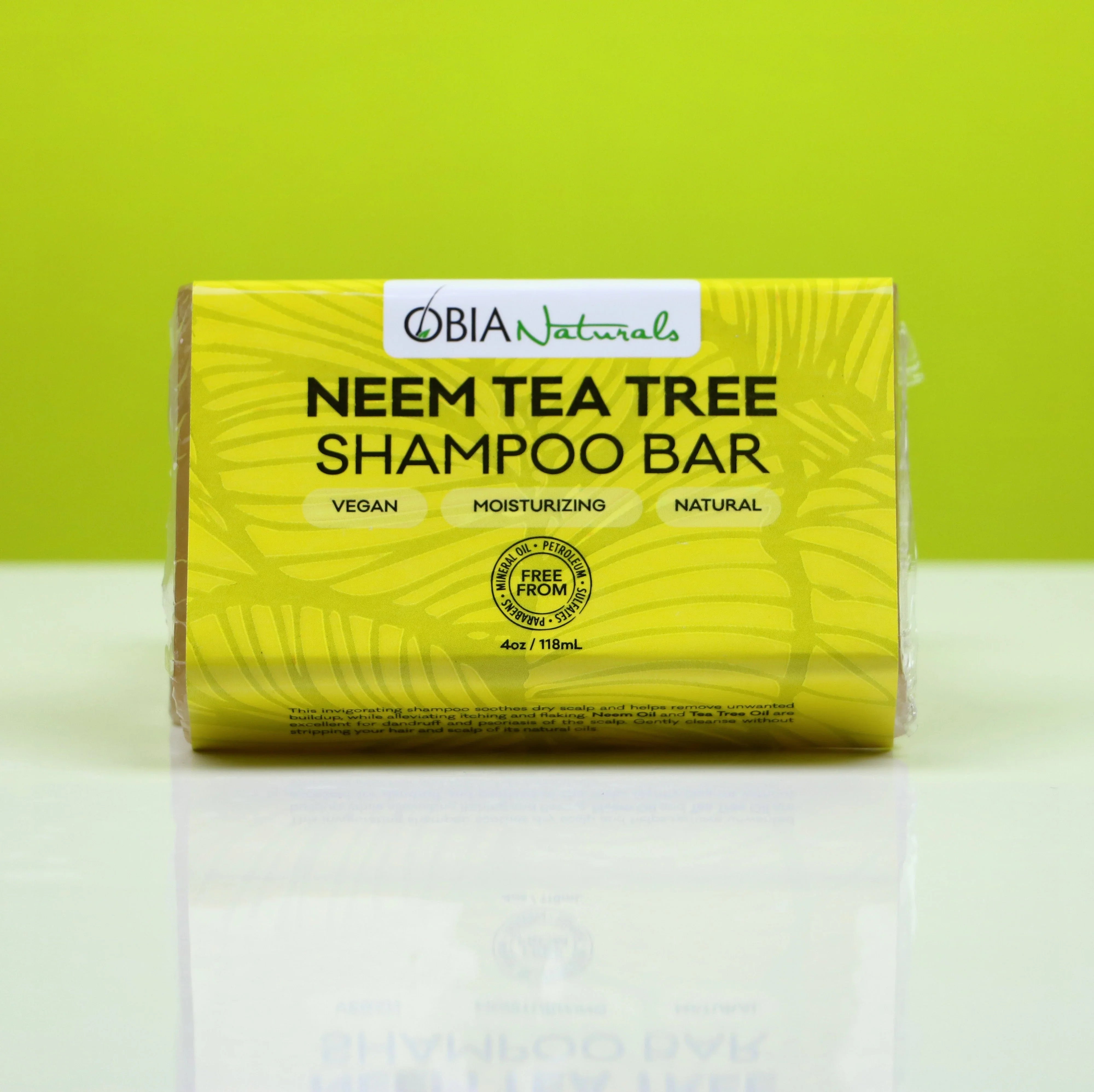 OBIA Naturals Neem Tea Tree Shampoo Bar