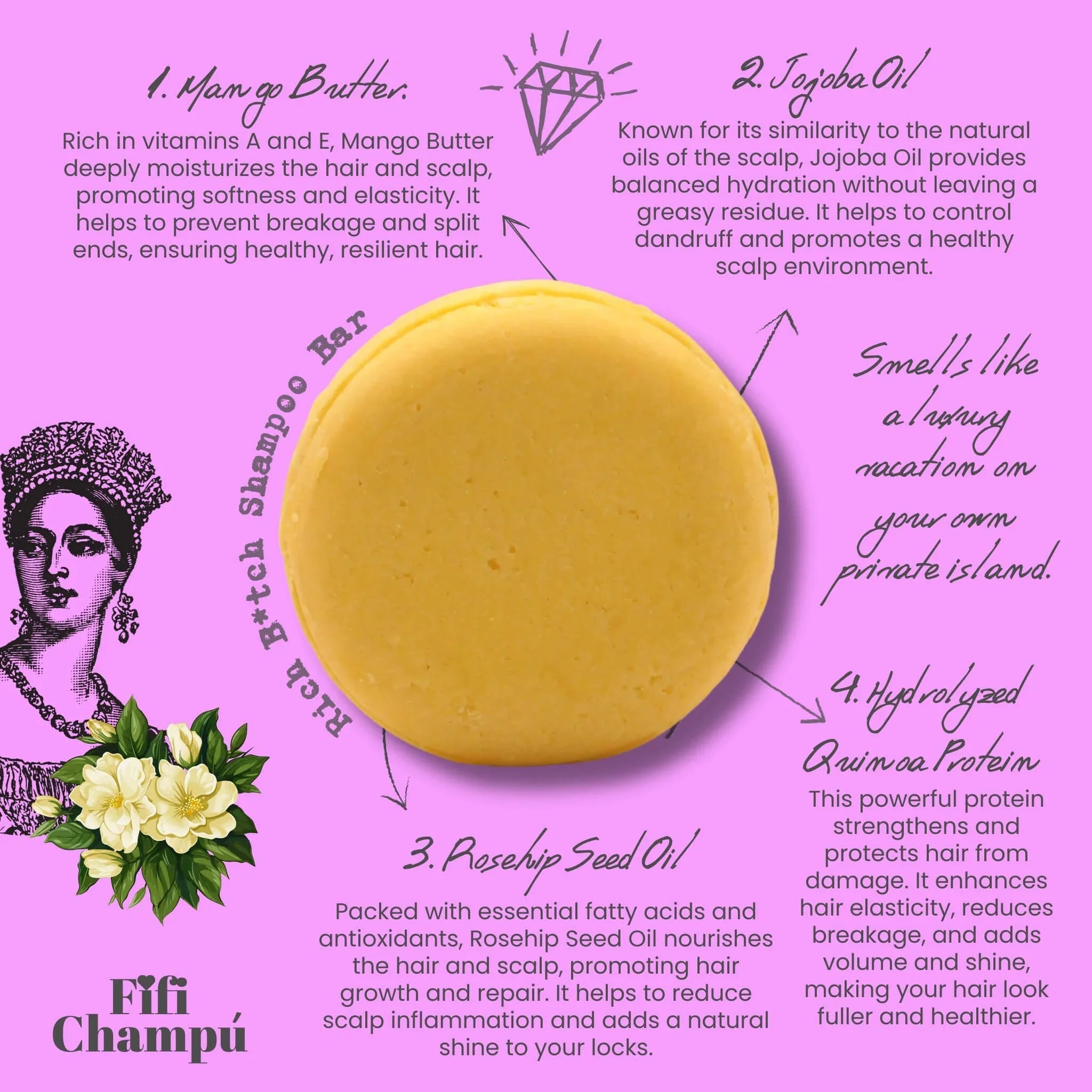Fifi Champú Rich B*tch Shampoo Bar