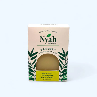 Nyah Beauty Lemongrass Lavendar Soap - Image 1