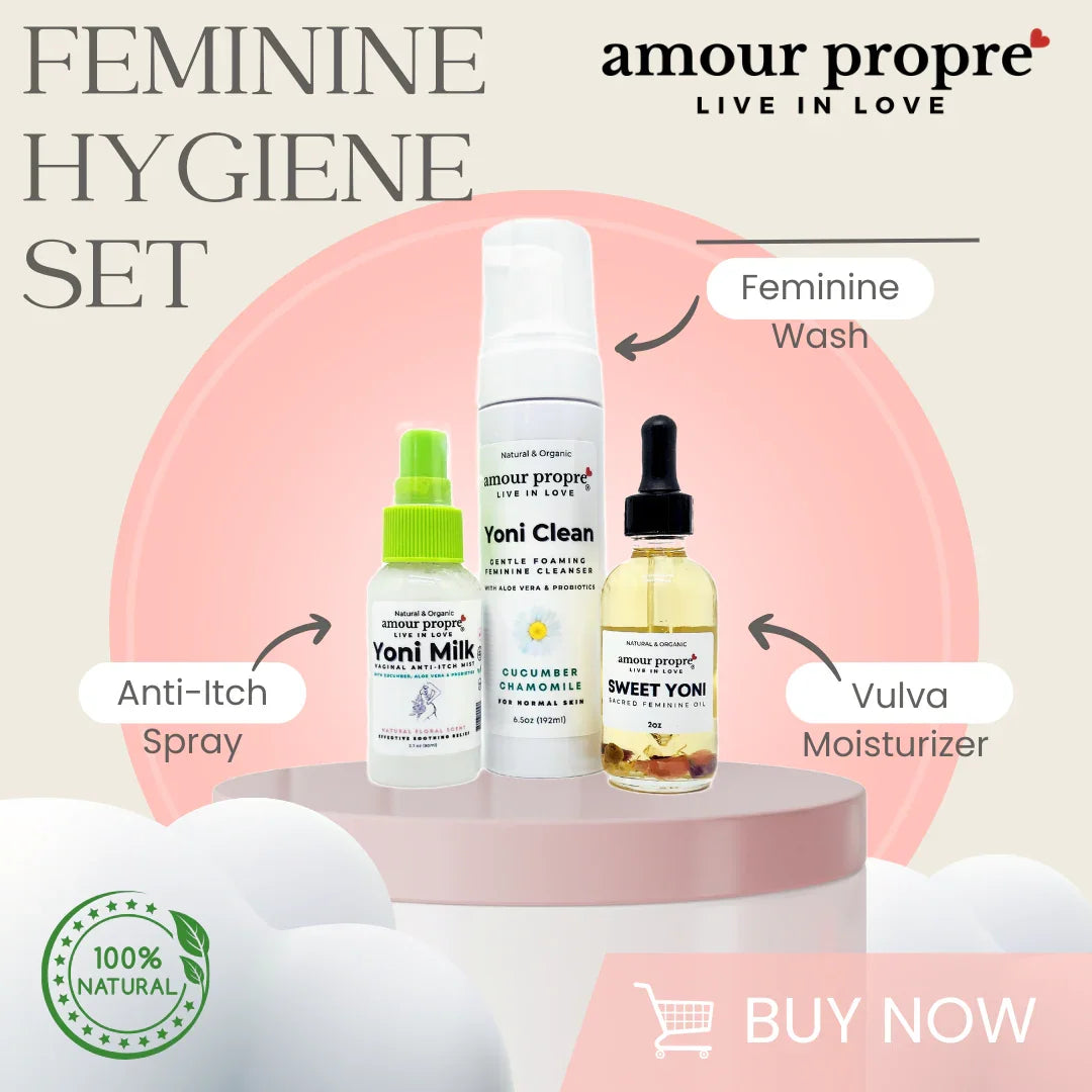 Amour Propre® Sweet Yoni - Sacred Feminine Oil | Daily Vulva Hydration