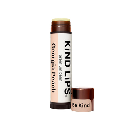 Kind Lips Georgia Peach Organic Lip Balm - Image 2