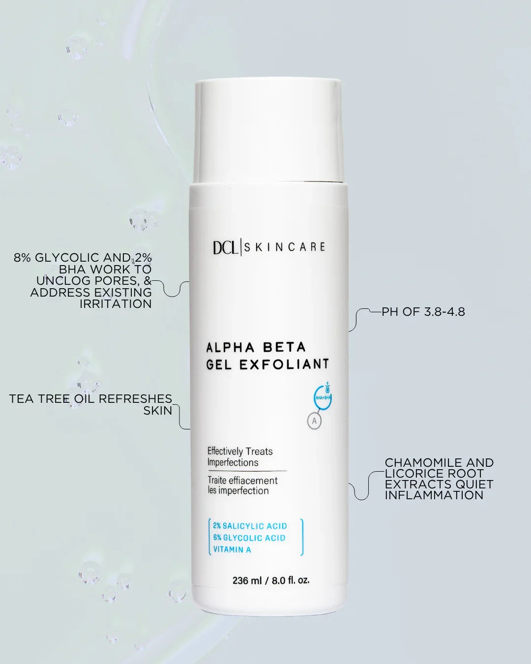 DCL Skincare Alpha Beta Gel Exfoliant