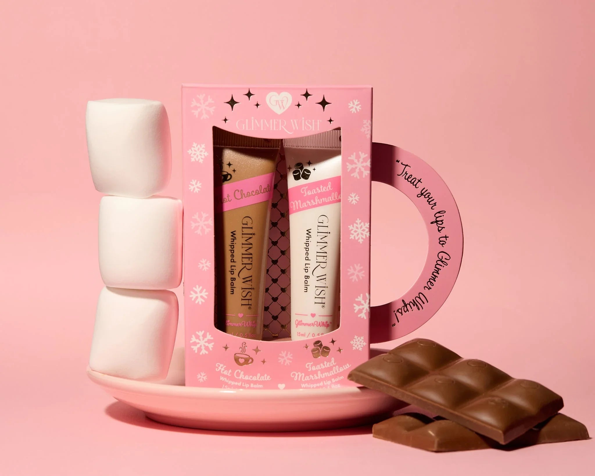 Glimmer Wish Hot Chocolate and Toasted Marshmallow Glimmer Whip Duo