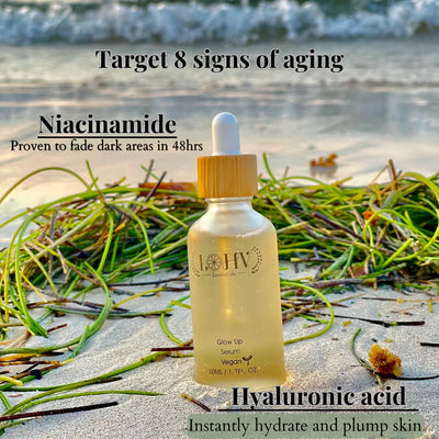 LOHV ESSENTIALS PREMIUM 100% VEGAN GLOW UP Toner Serum With Hyaluronic Acid - Image 4