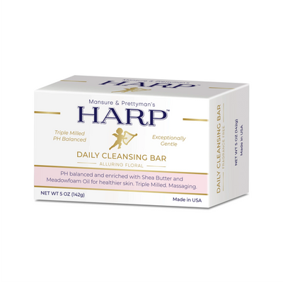 Mansure & Prettyman's HARP HARP® Vanilla Lavender Body Wash Bar – pH Balanced - Image 1