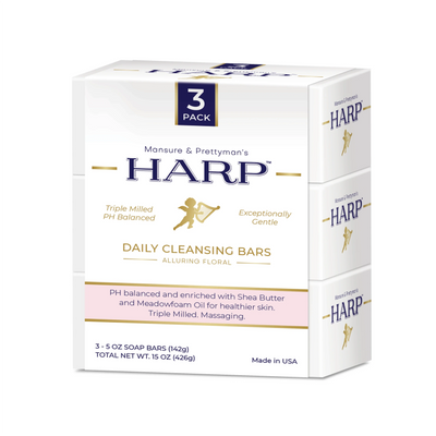 Mansure & Prettyman's HARP HARP® Vanilla Lavender Body Wash Bar – pH Balanced - Image 2