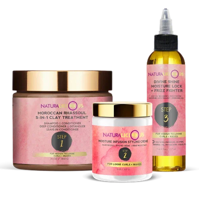 Naturalicious Hello Gorgeous Hair Care System (For Loose Curls) - Image 2
