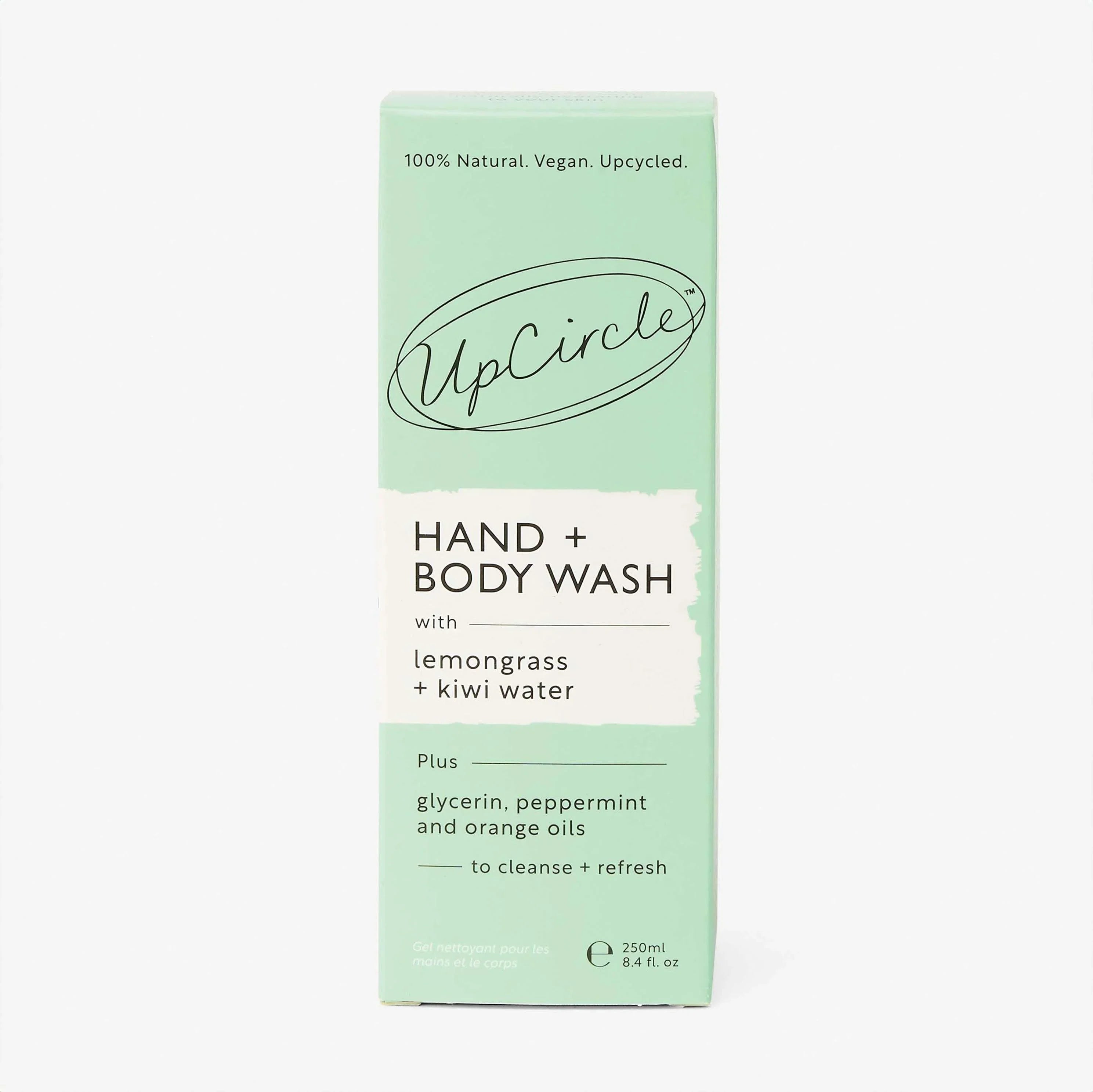 UpCircle Natural Hand + Body Wash with Lemongrass
