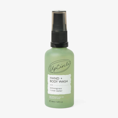 UpCircle Natural Hand + Body Wash with Lemongrass - Travel Size - Image 1
