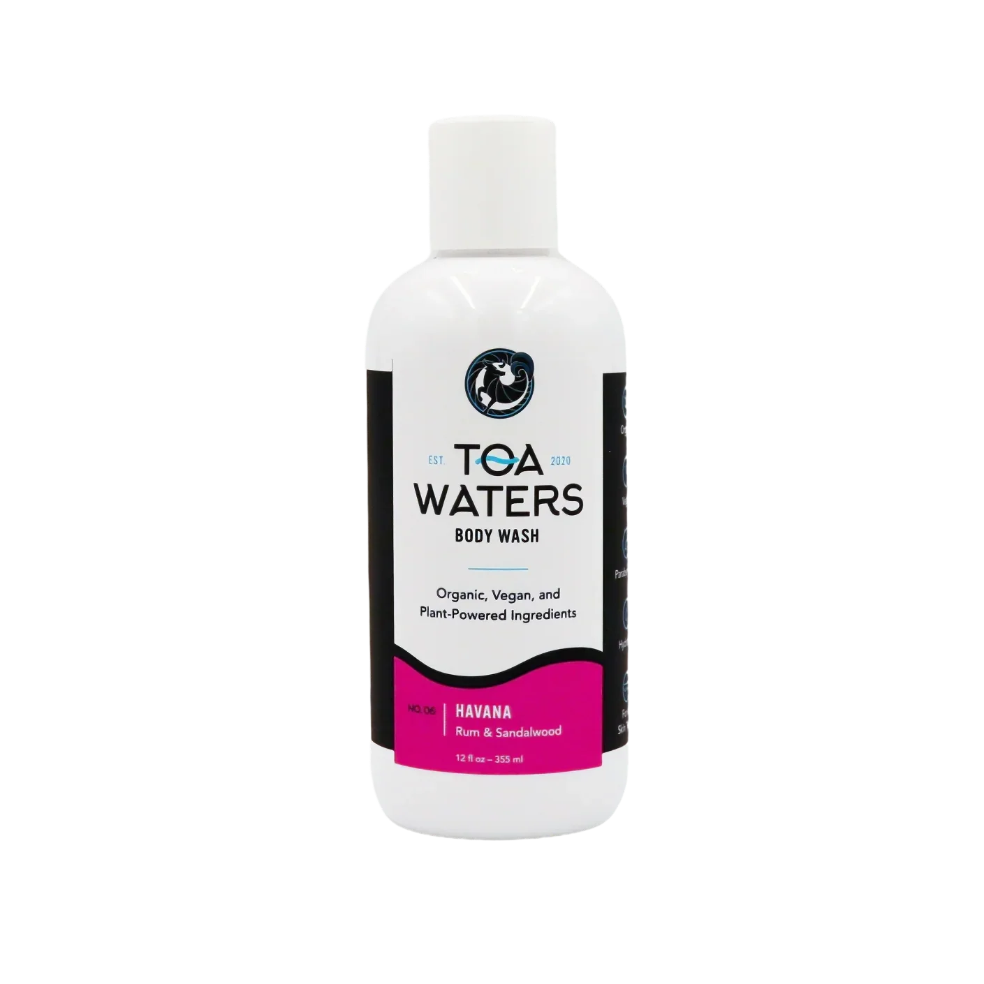 TOA Waters Havana Body Wash - Rum and Sandalwood