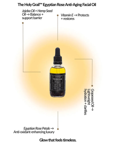 ETHYST ® Holy Grail Egyptian Rose Anti-Aging Facial Oil - Image 2