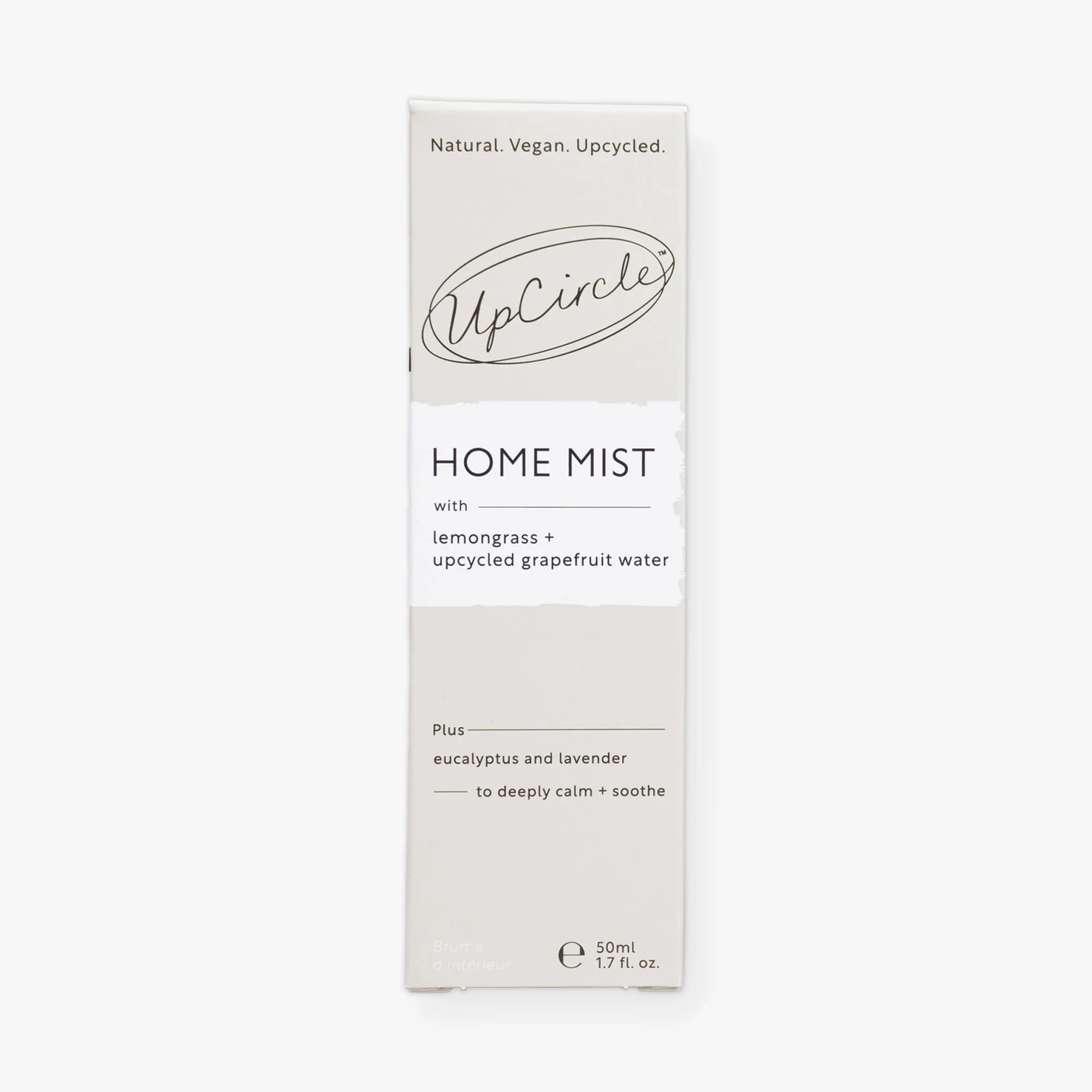UpCircle Home Mist with Lemongrass + Grapefruit