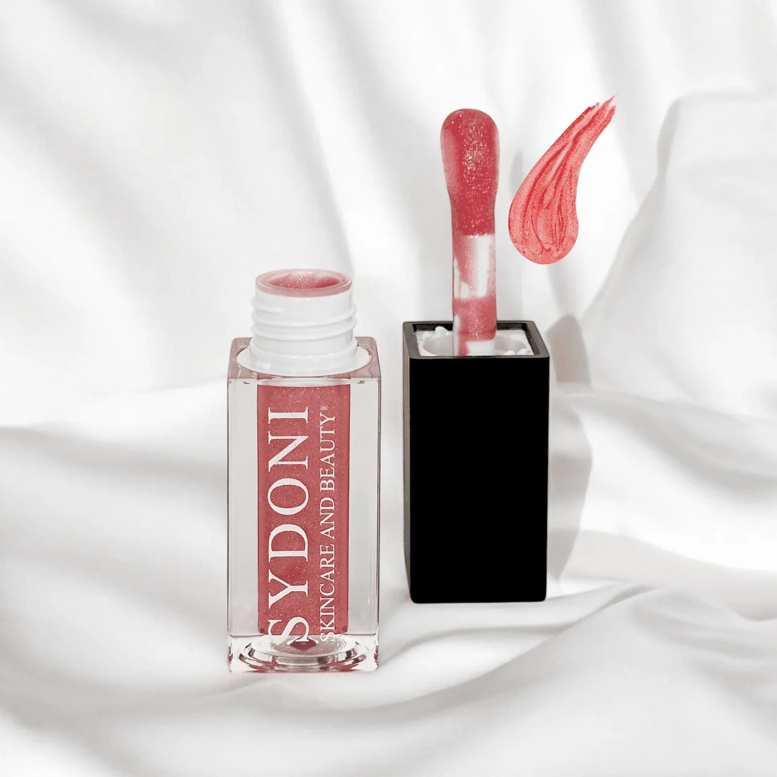 Sydoni HONEYBELL LIP OIL-LIGHT ORANGE SHIMMER with JOJOBA AND SUNFLOWER OILS