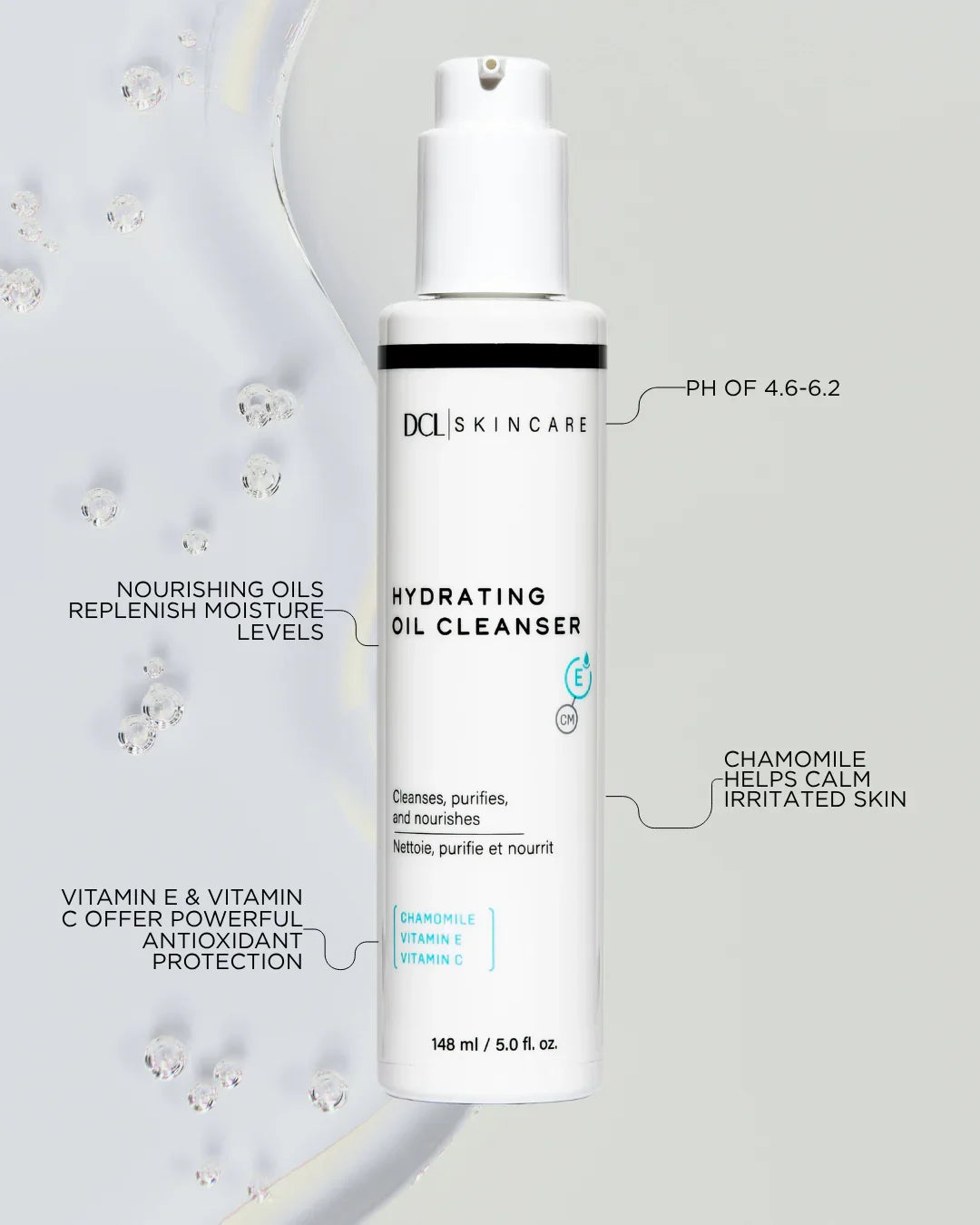 DCL Skincare Hydrating Oil Cleanser