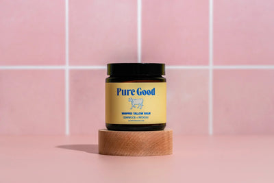 Pure Good LLC Cedarwood + Patchouli Tallow Balm - Image 2