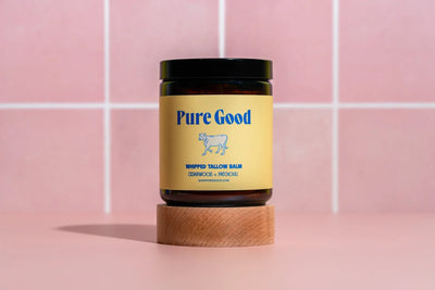 Pure Good LLC Cedarwood + Patchouli Tallow Balm - Image 1