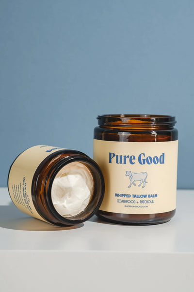 Pure Good LLC Cedarwood + Patchouli Tallow Balm - Image 4