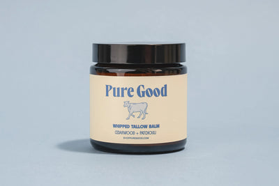 Pure Good LLC Cedarwood + Patchouli Tallow Balm - Image 3