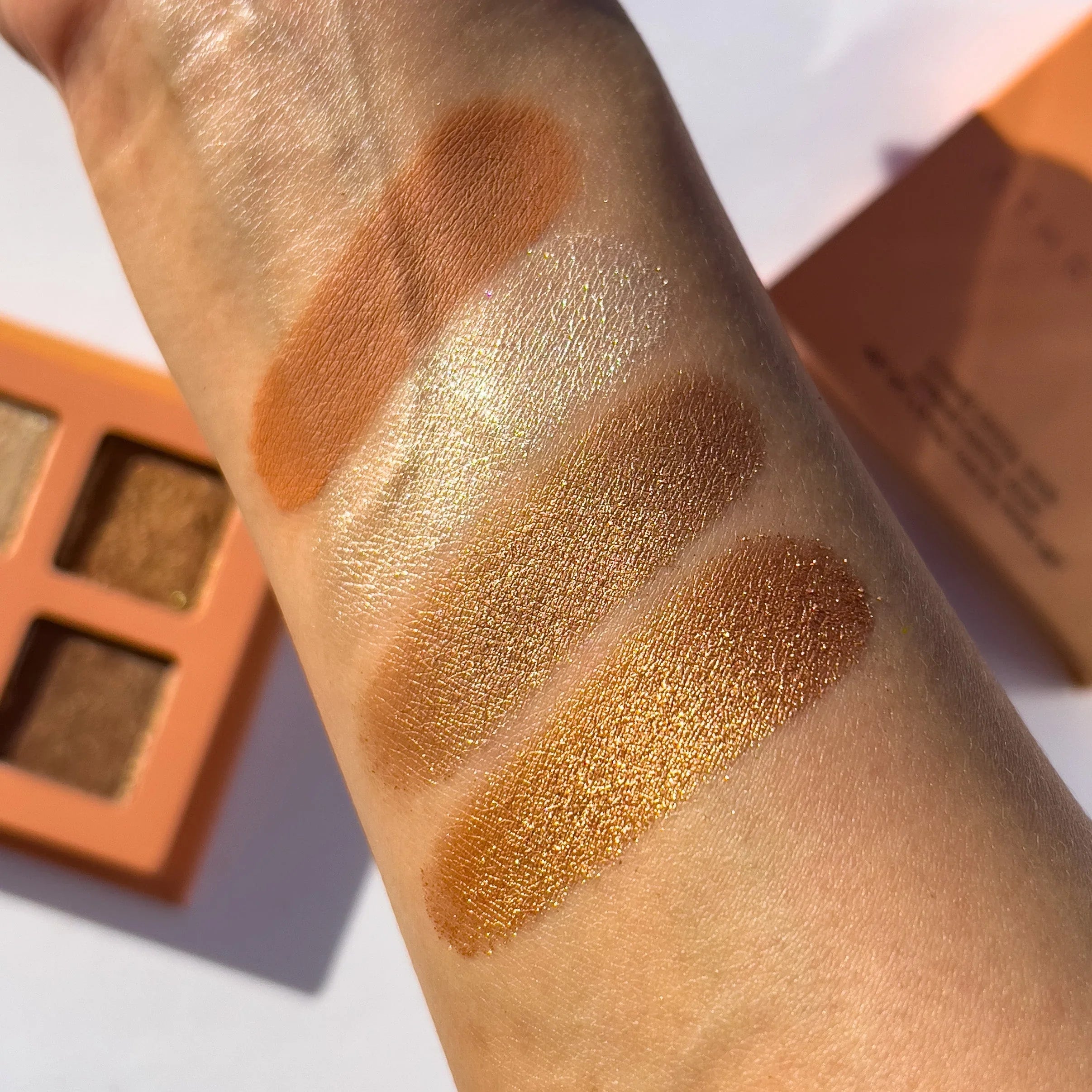 ĀTHR Beauty Citrine Crystal Eyeshadow Quad