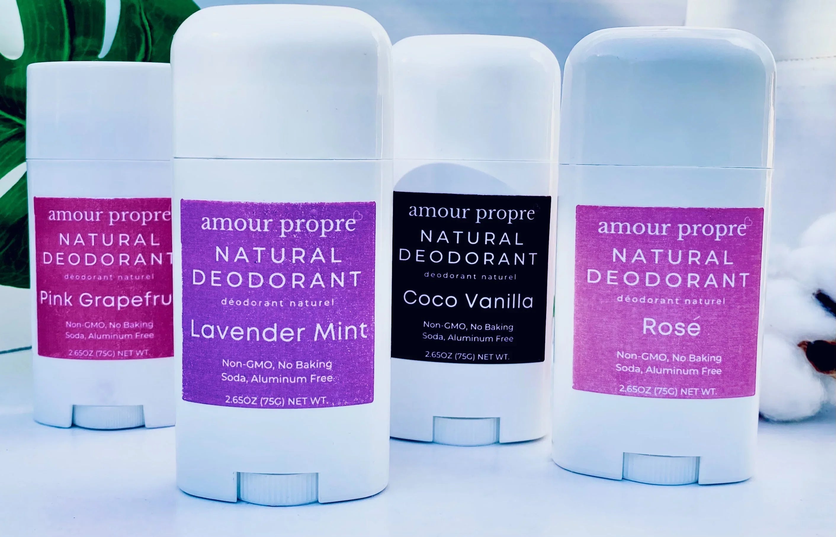 Amour Propre® Natural Deodorant with Probiotics