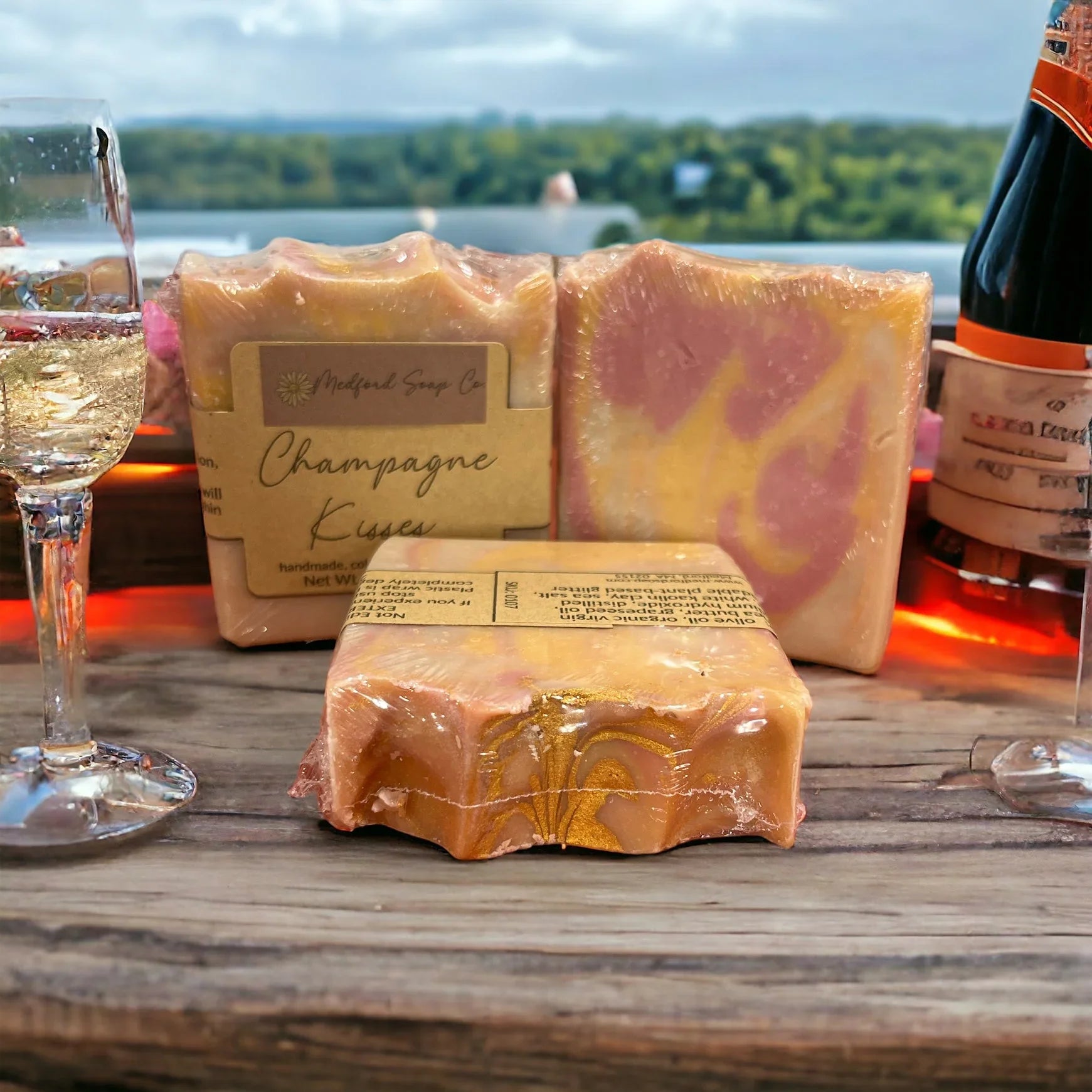 Medford Soap Co. Champagne Kisses