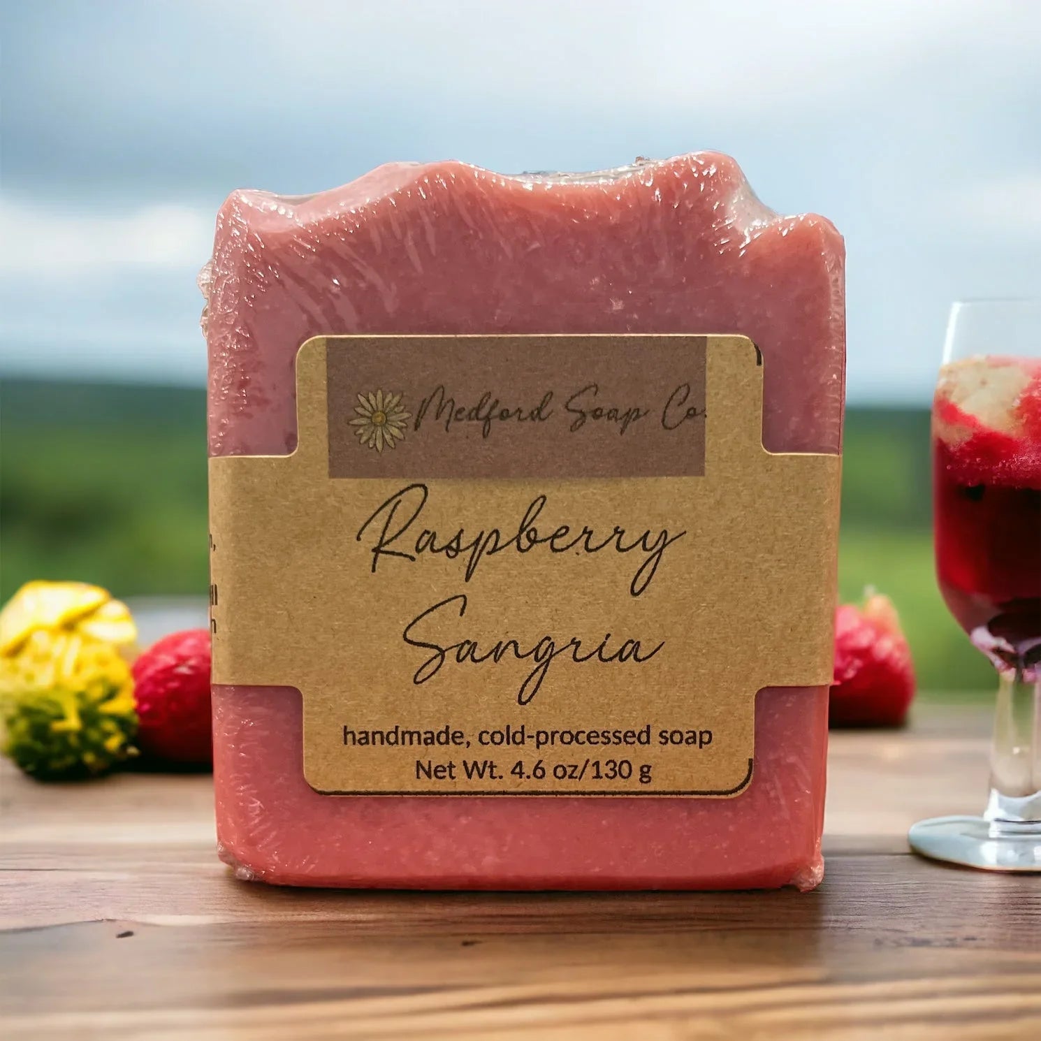 Medford Soap Co. Raspberry Sangria