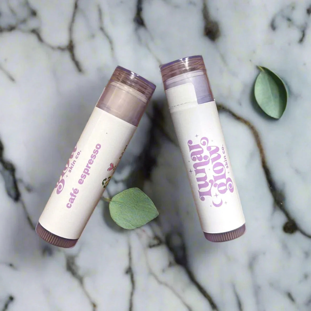 Lunar Glow Skin Co. Lip Butter Balm Café Espresso
