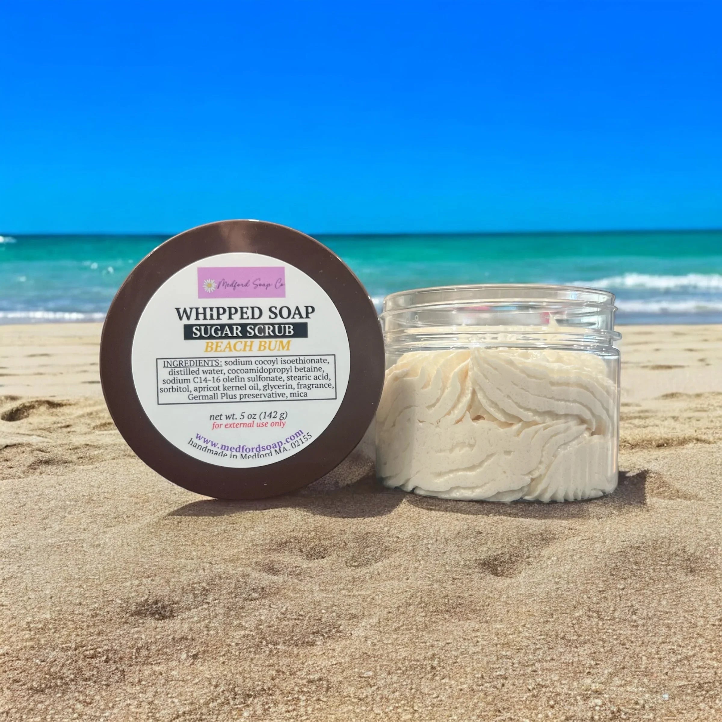Medford Soap Co. Whipped Soap Sugar Scrub
