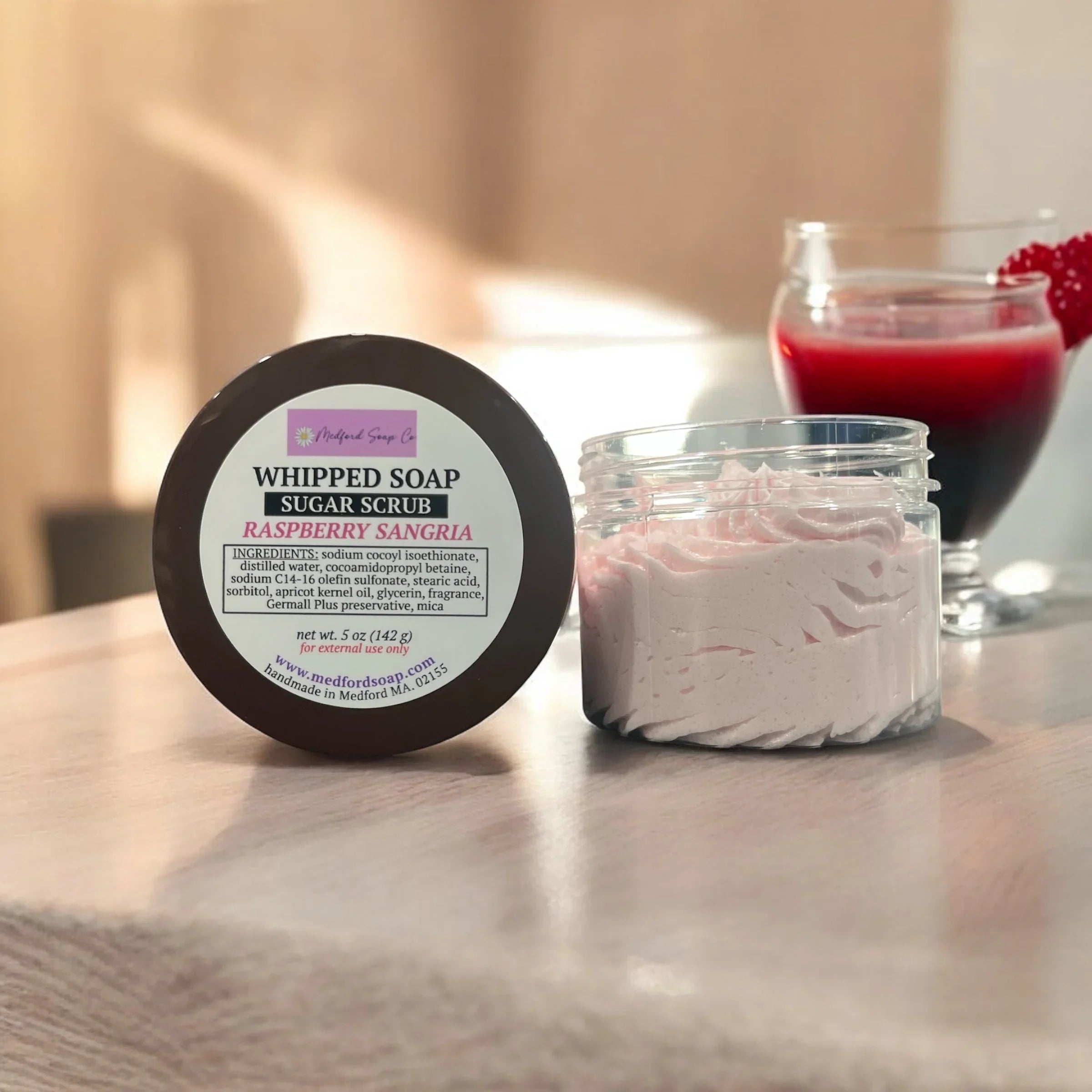 Medford Soap Co. Whipped Soap Sugar Scrub