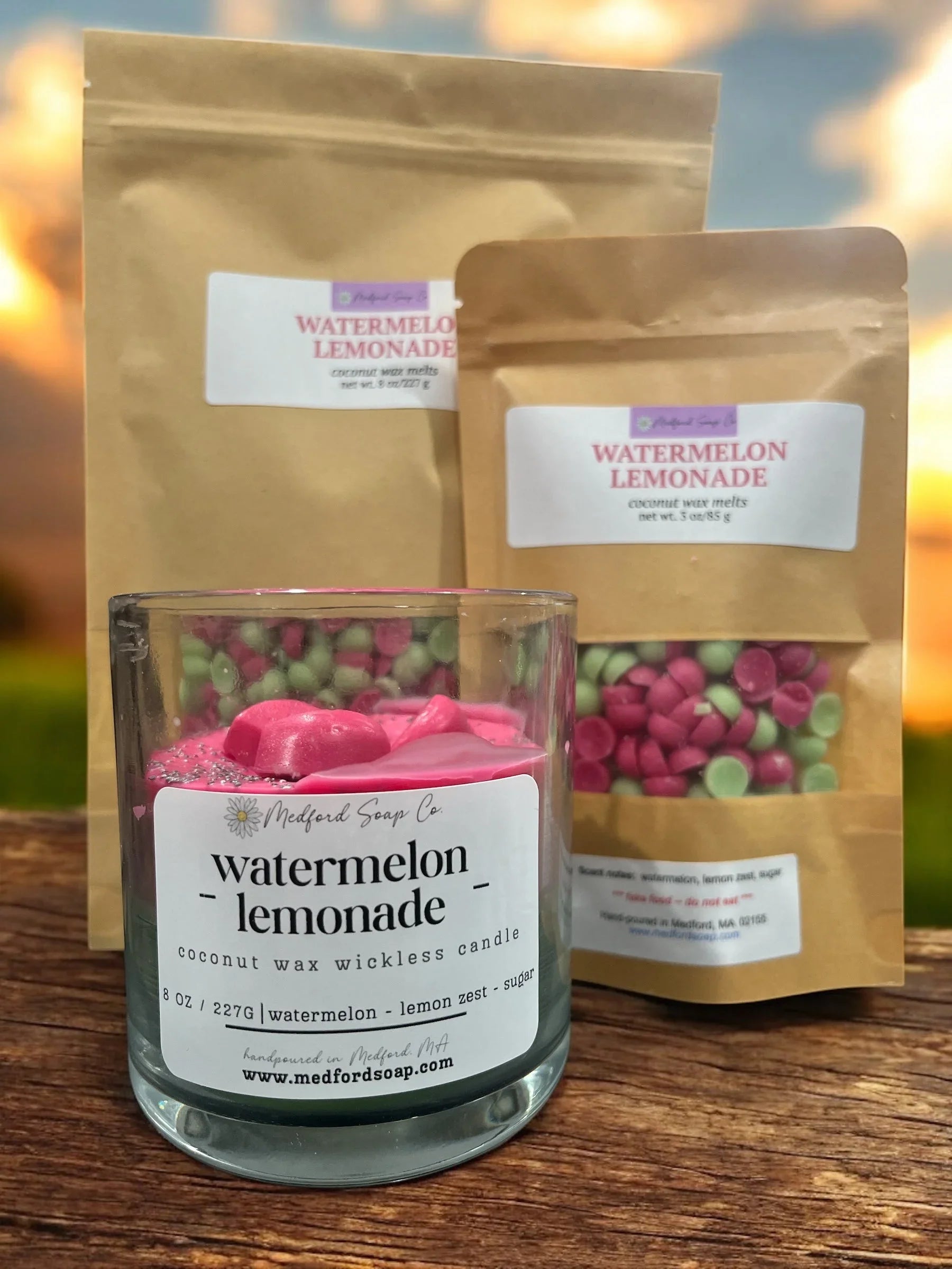 Medford Soap Co. Wickless Candles & Wax Melt Cups