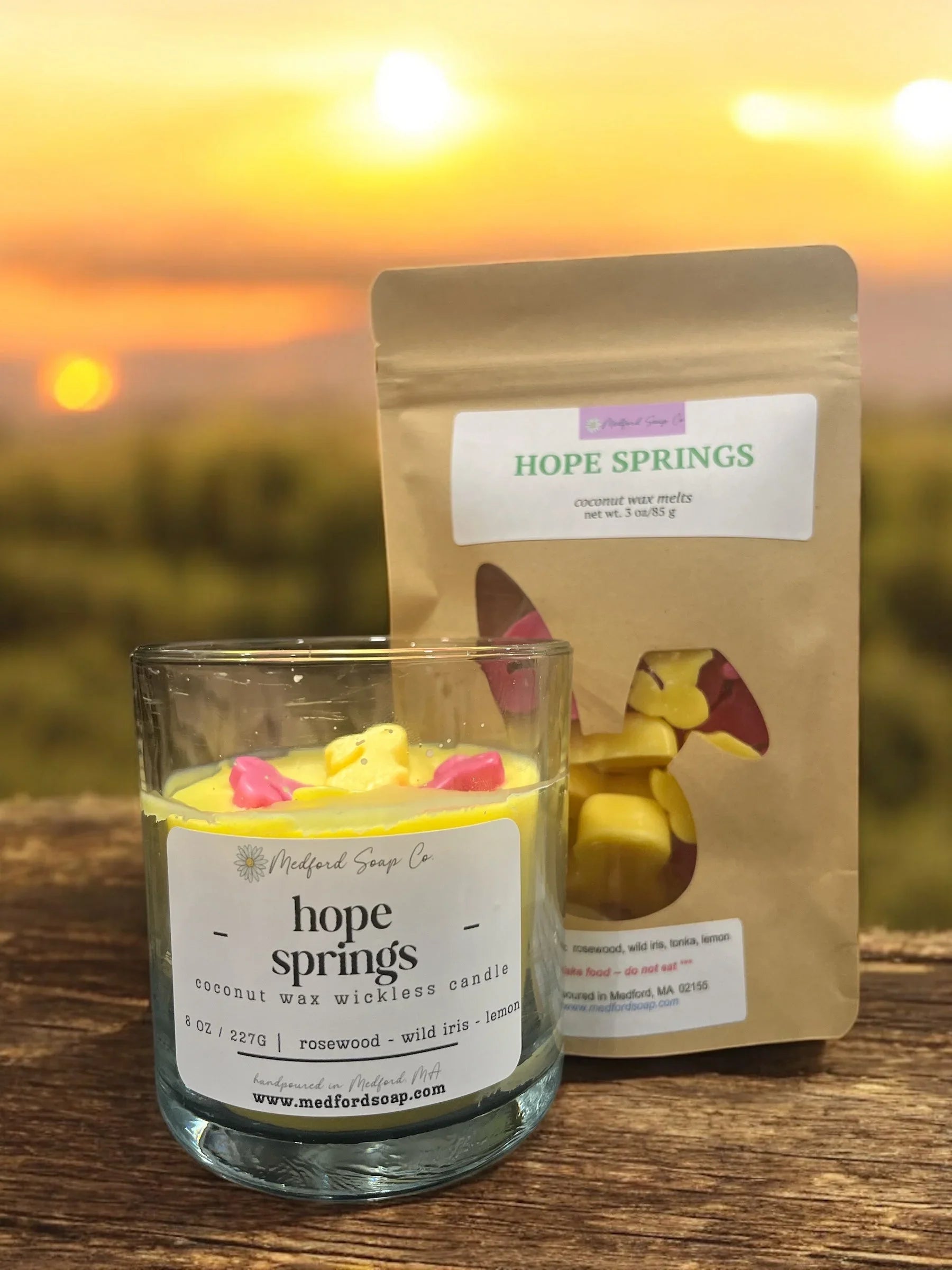 Medford Soap Co. Wickless Candles & Wax Melt Cups