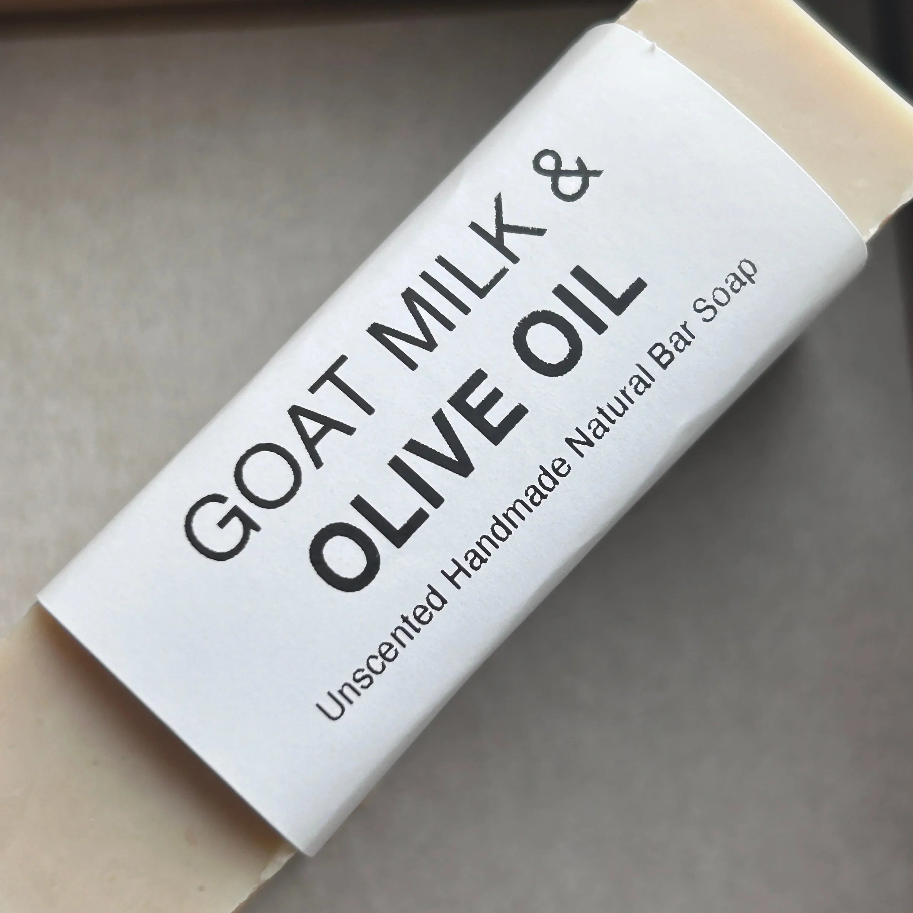 Soaplandia Goat Milk & Olive Oil Bar Soap, Unscented