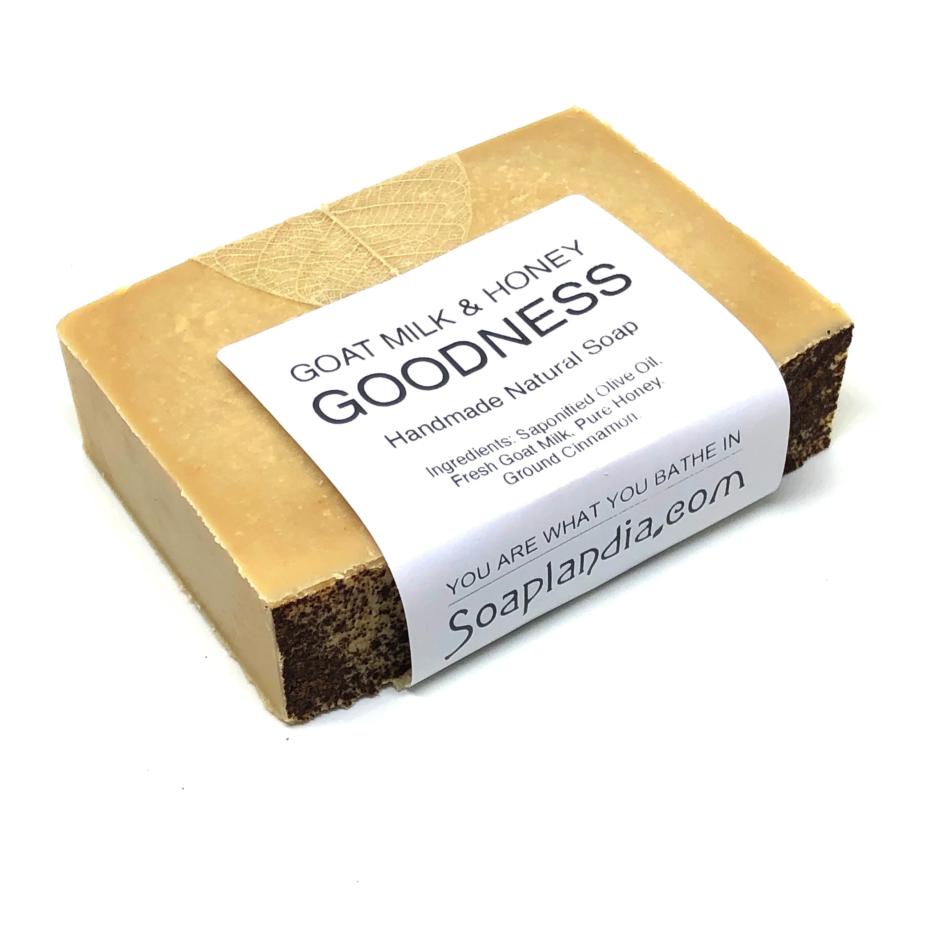 Soaplandia Goat Milk & Honey Goodness Soap, Unscented