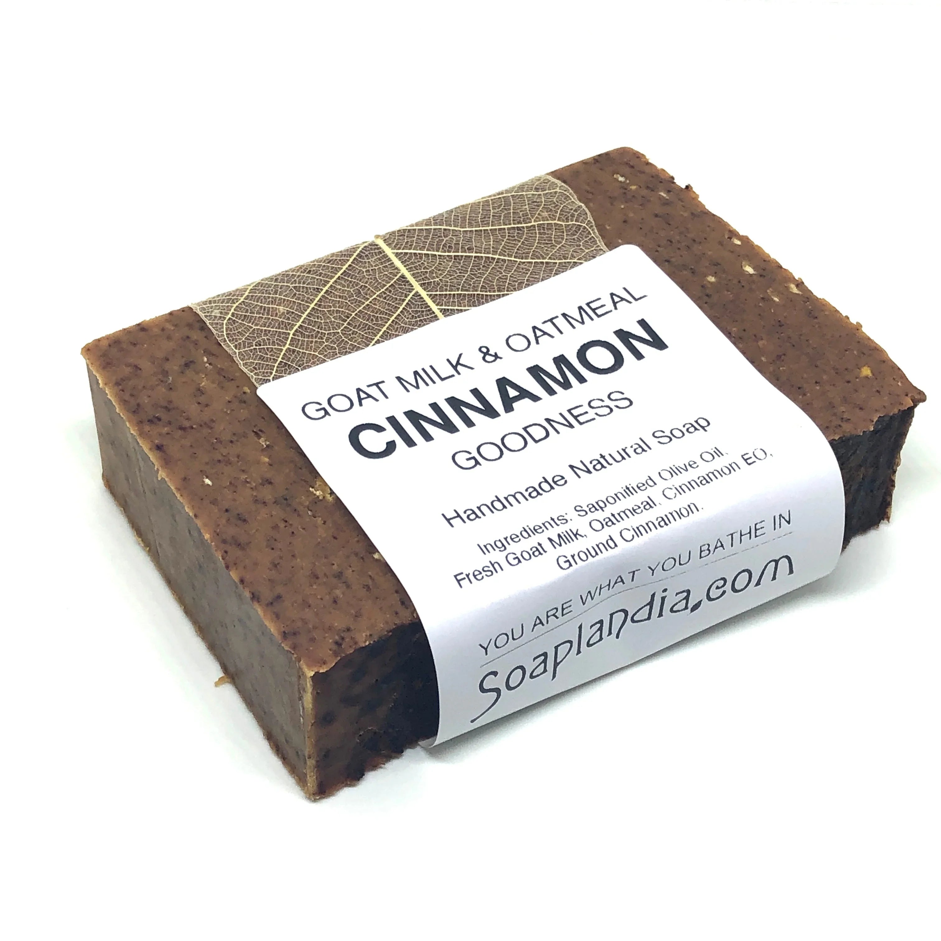 Soaplandia Goat Milk & Oatmeal Cinnamon Goodness Soap