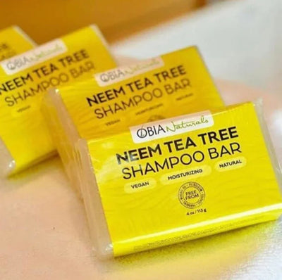 OBIA Naturals Neem Tea Tree Shampoo Bar - Image 4